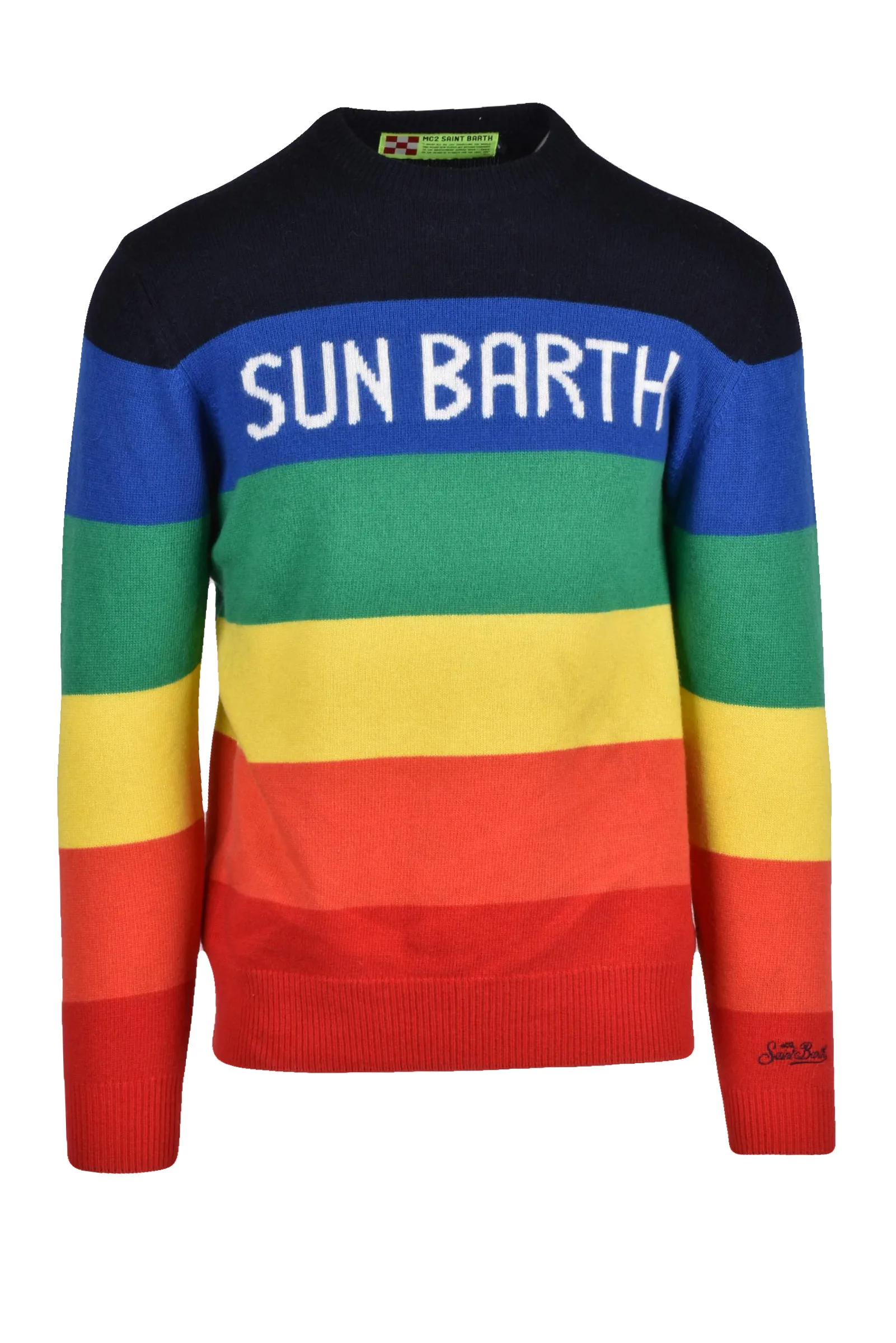 Mehrfarbiges Pullover-Shirt