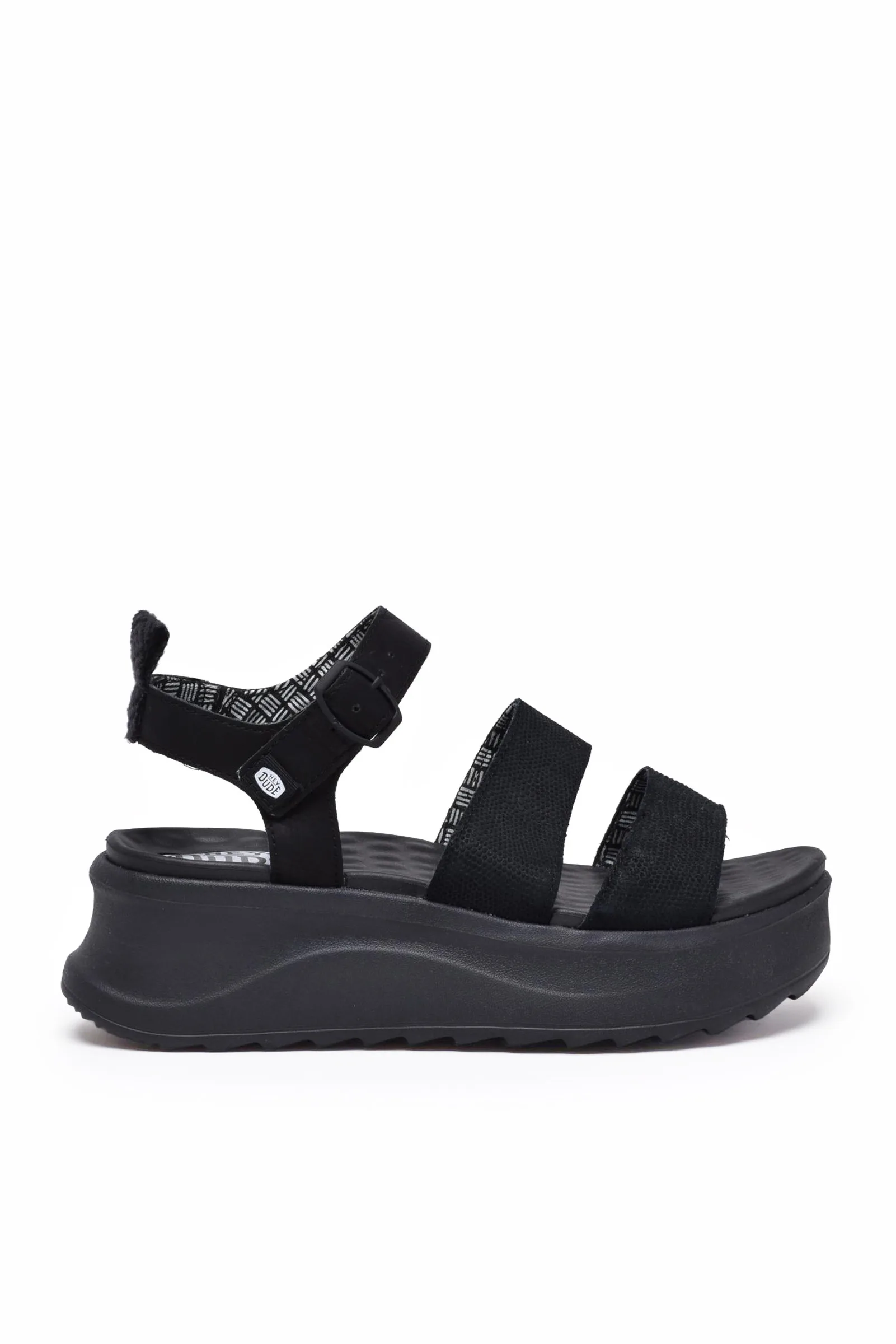 Sandalo Delray Buckle Classic Nero