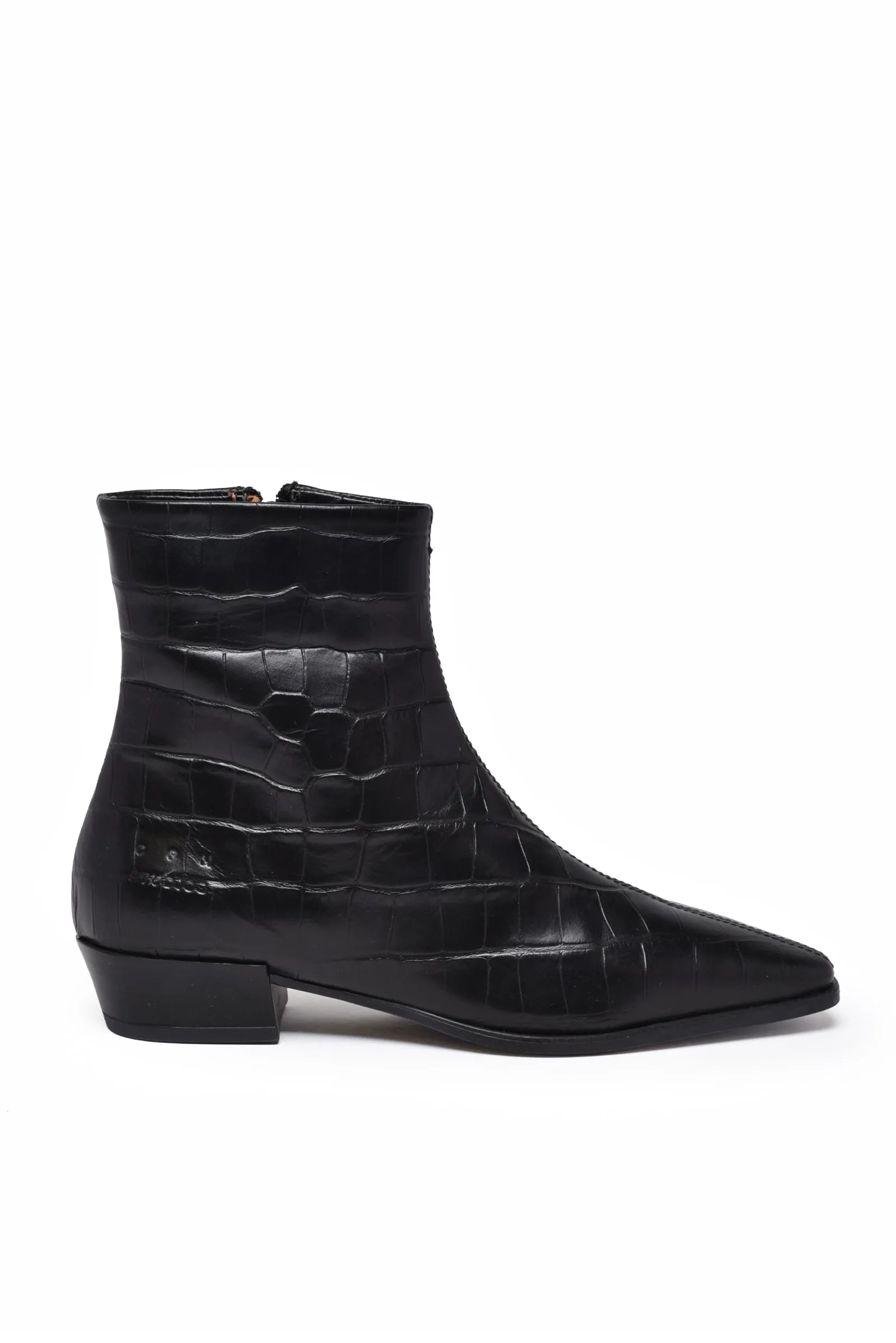 Schwarze Stiefeletten