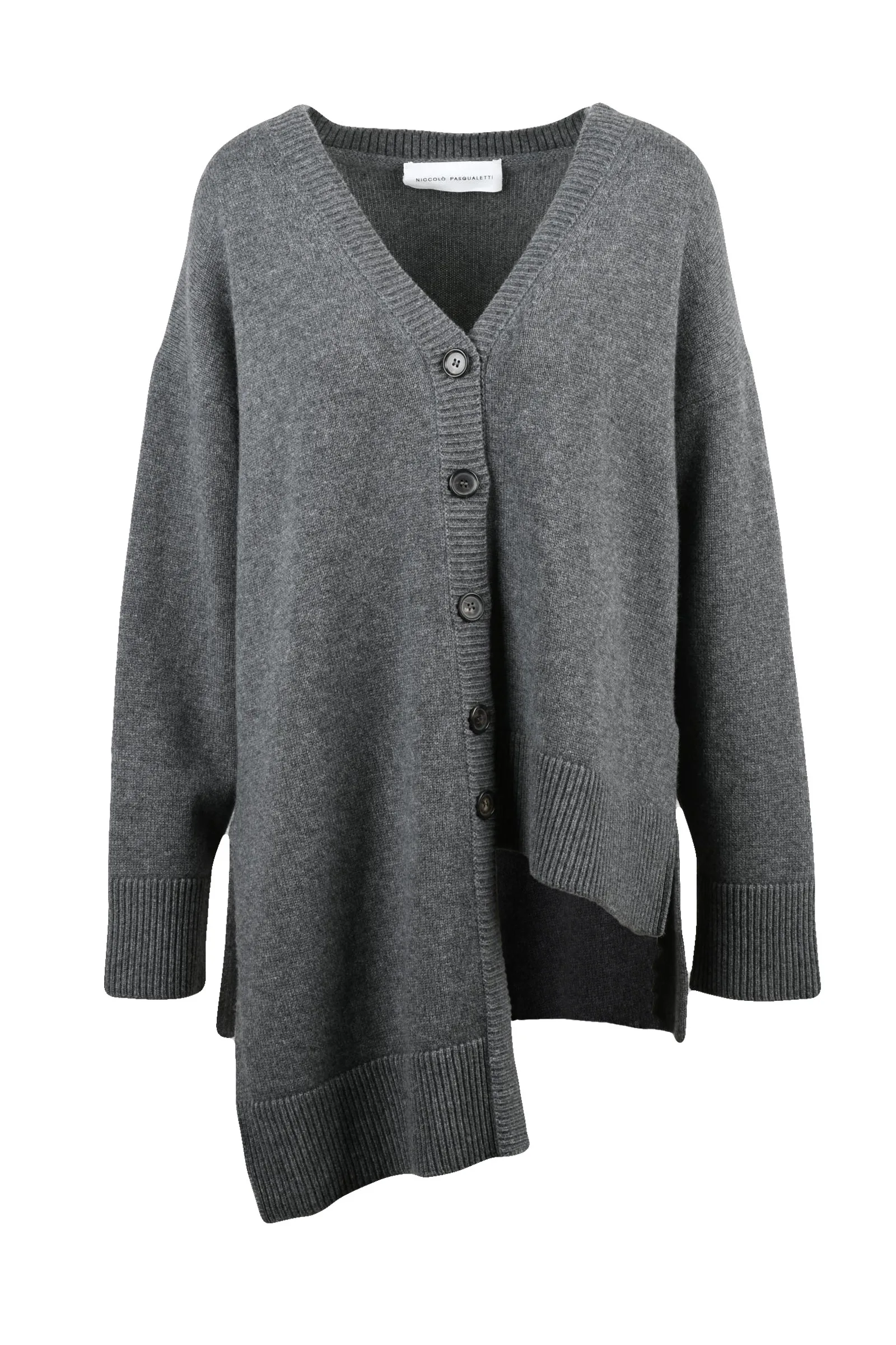 Grauer Cardigan