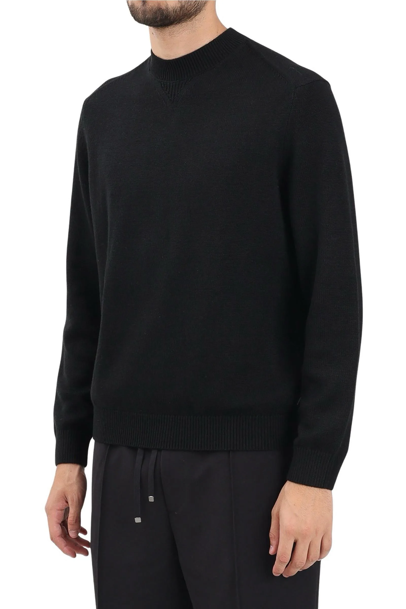 Maglia Girocollo Nero