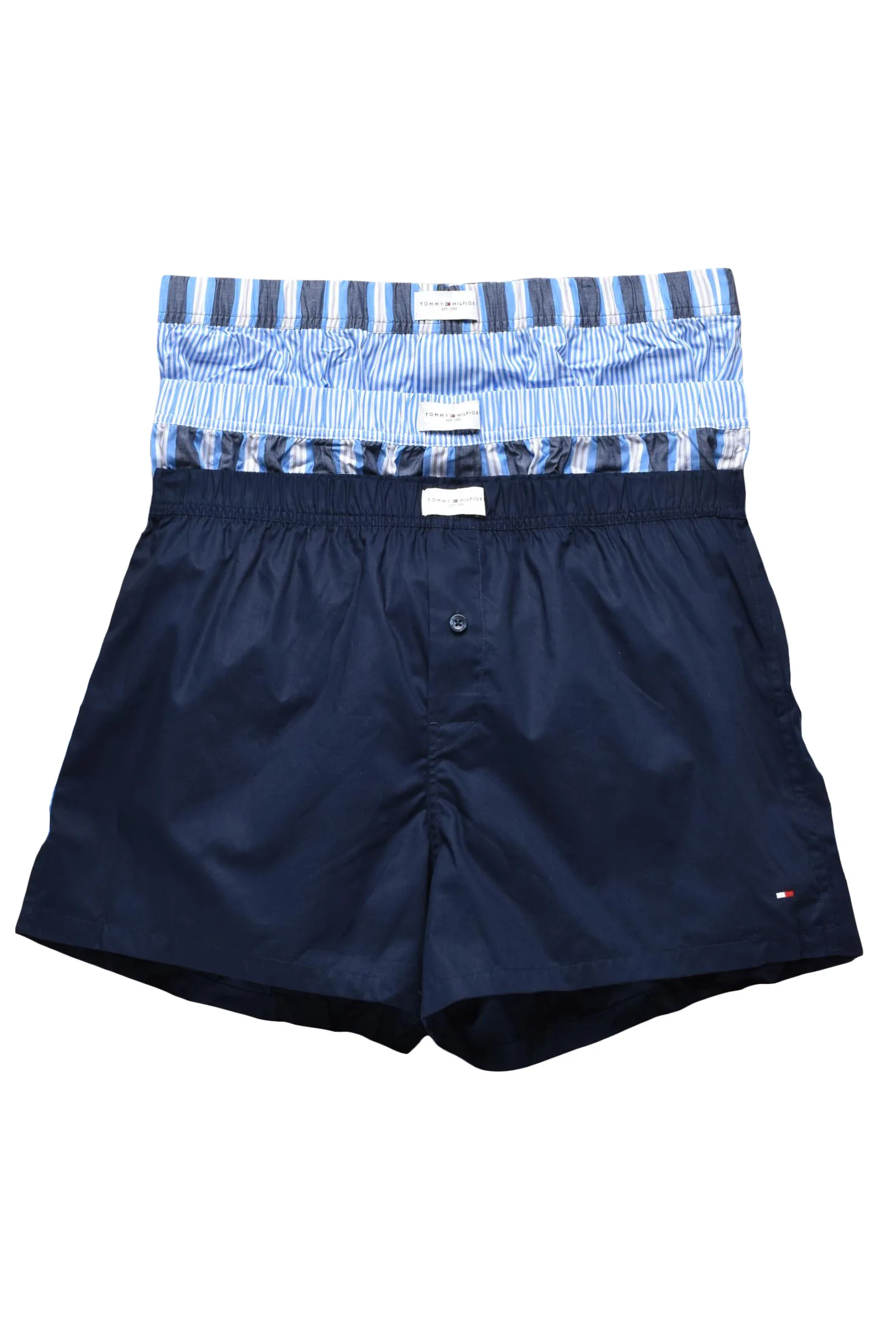 3-delige boxerset lichtblauw