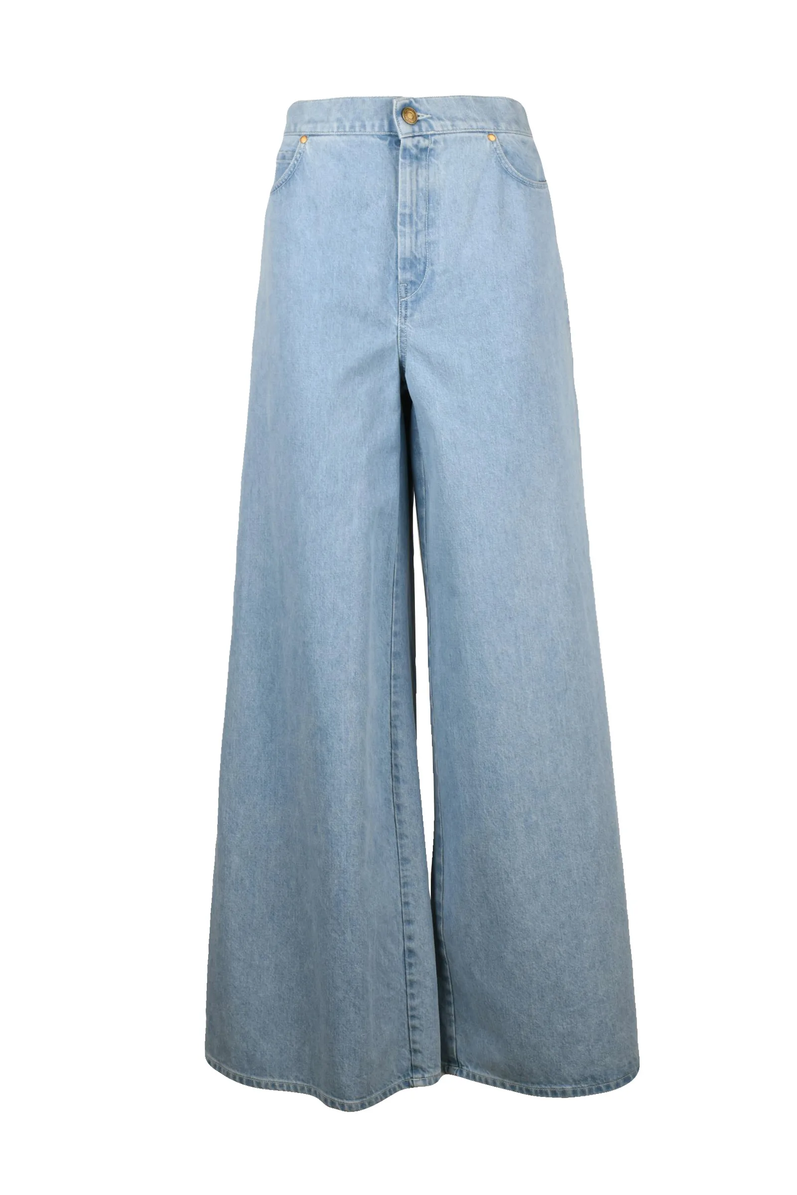Hellblaue Jeans