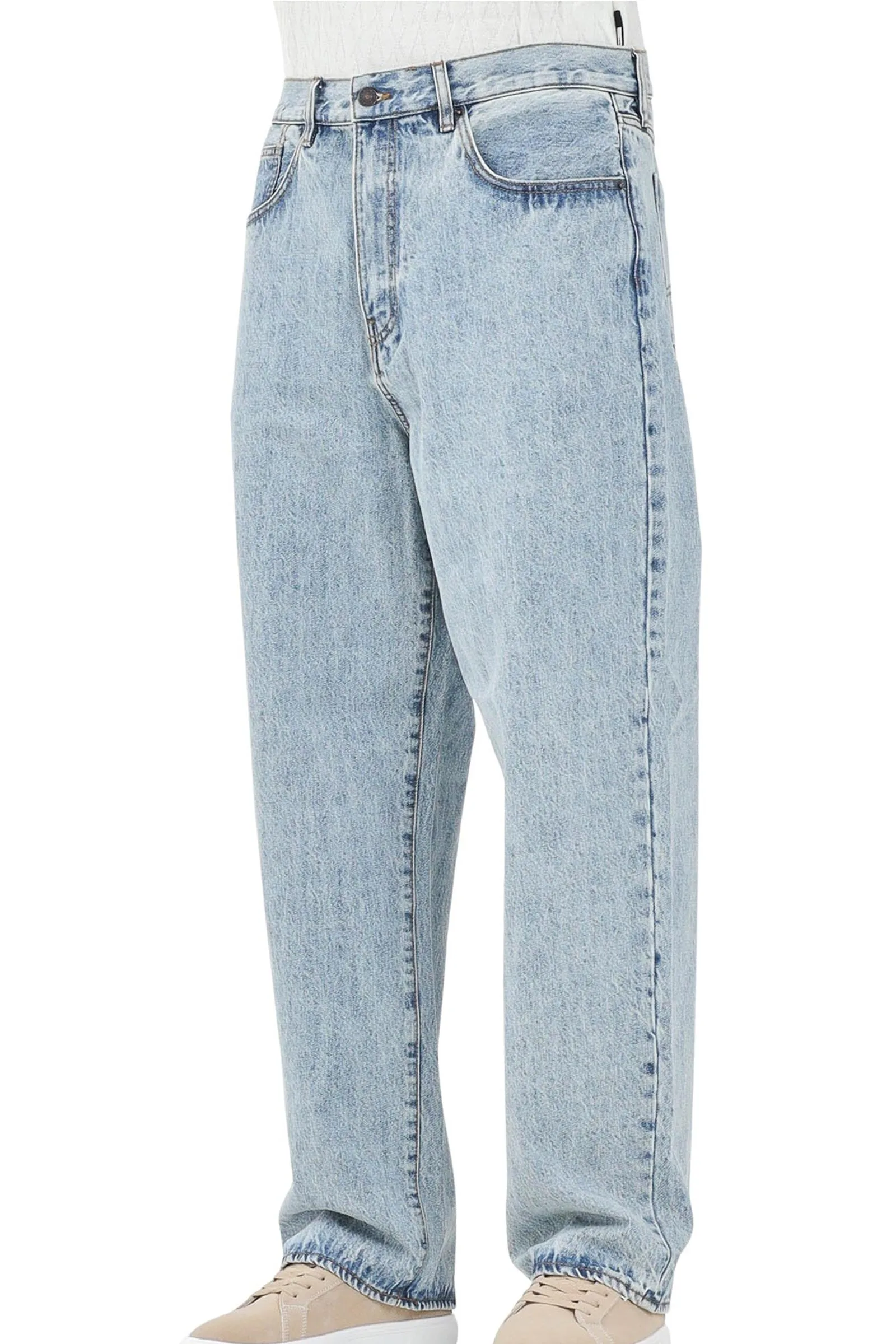 Hellblaue Jeans