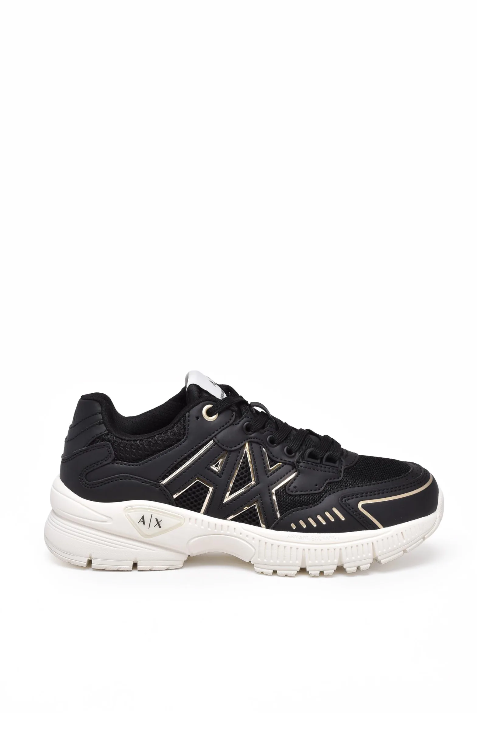 Schwarze Turnschuhe