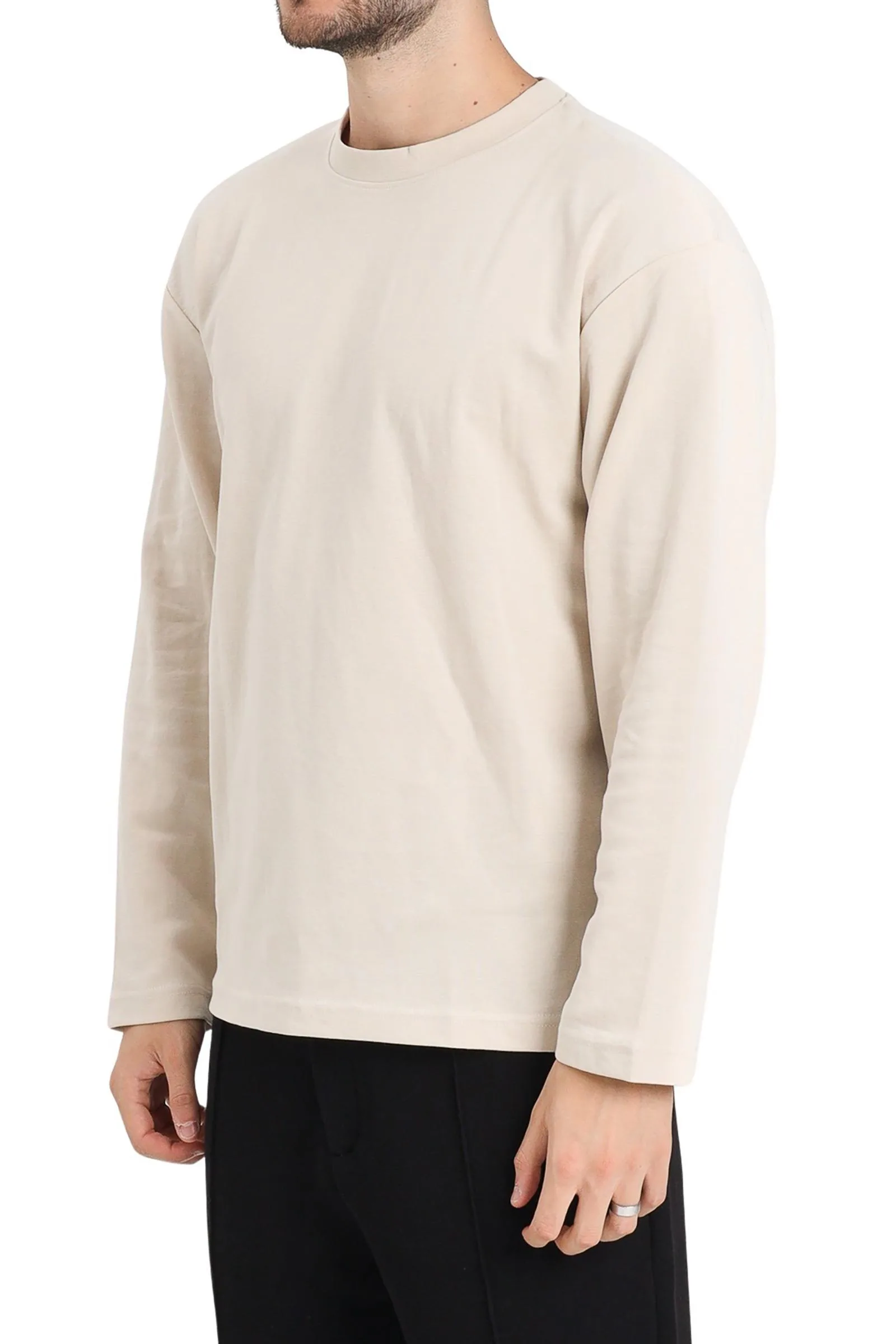 Beigefarbenes T-Shirt