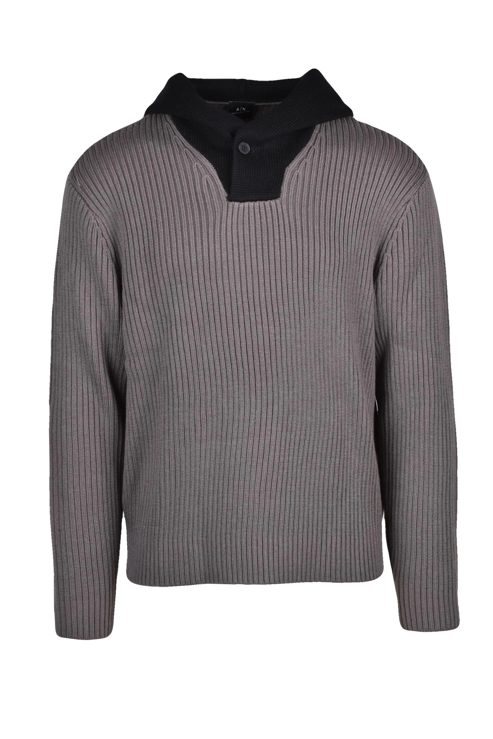 Grauer Kapuzenpullover