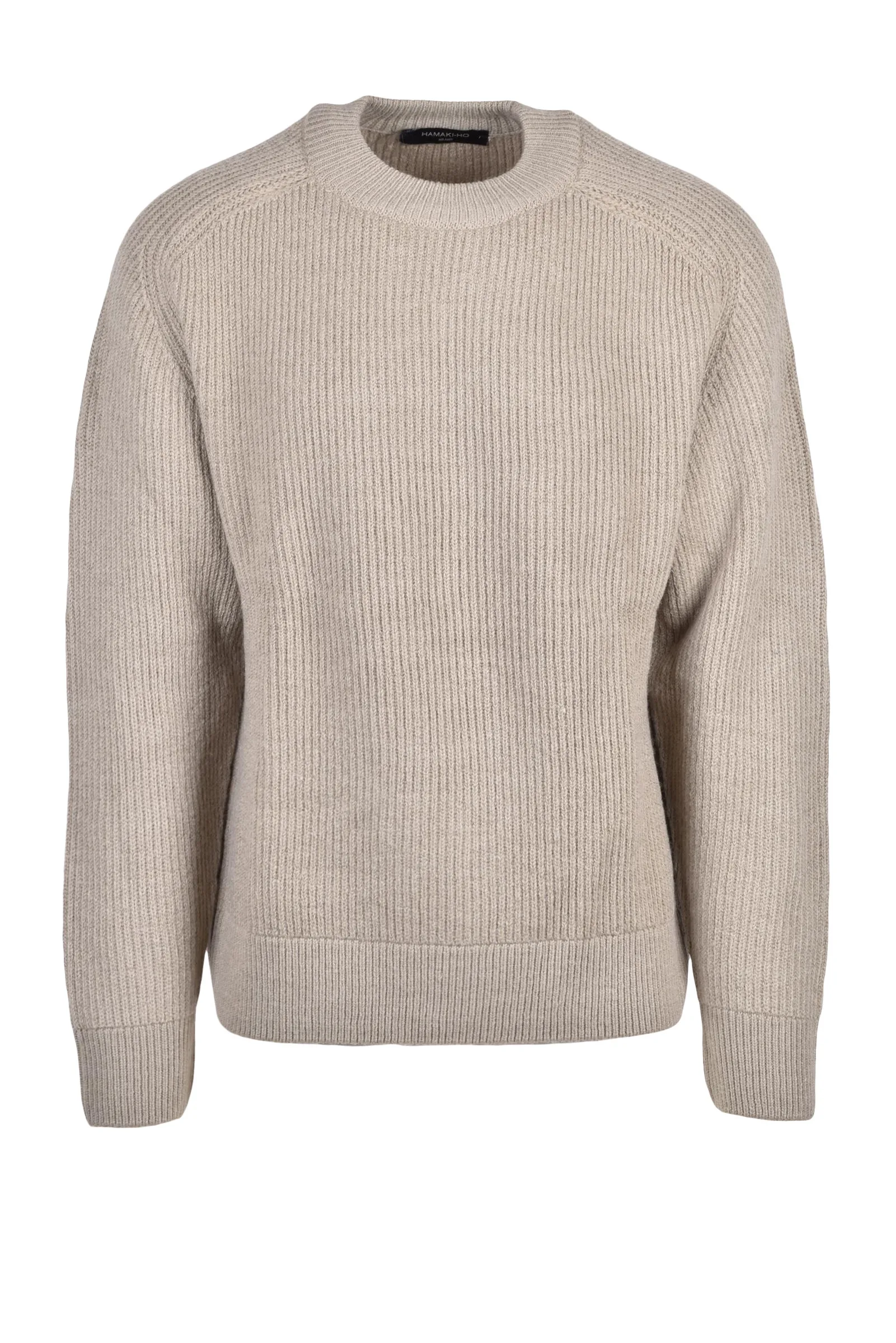 Beigefarbener Pullover