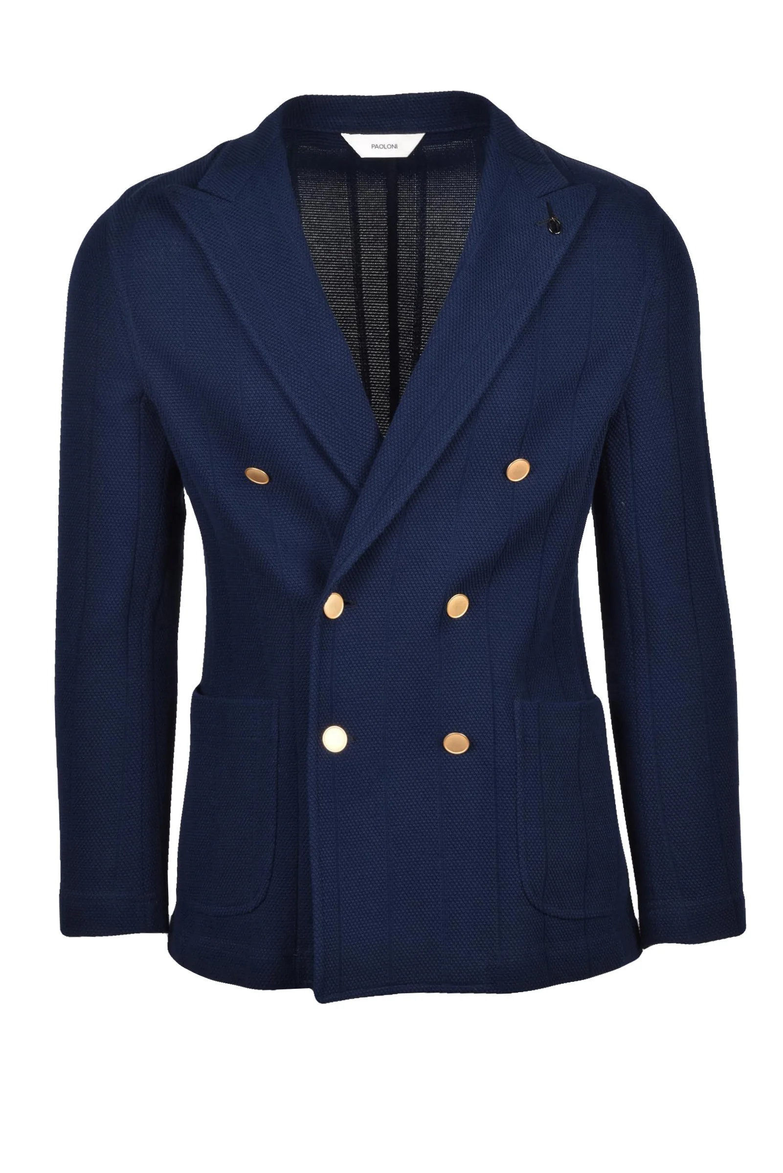 Giacca Blazer Cotone Blu