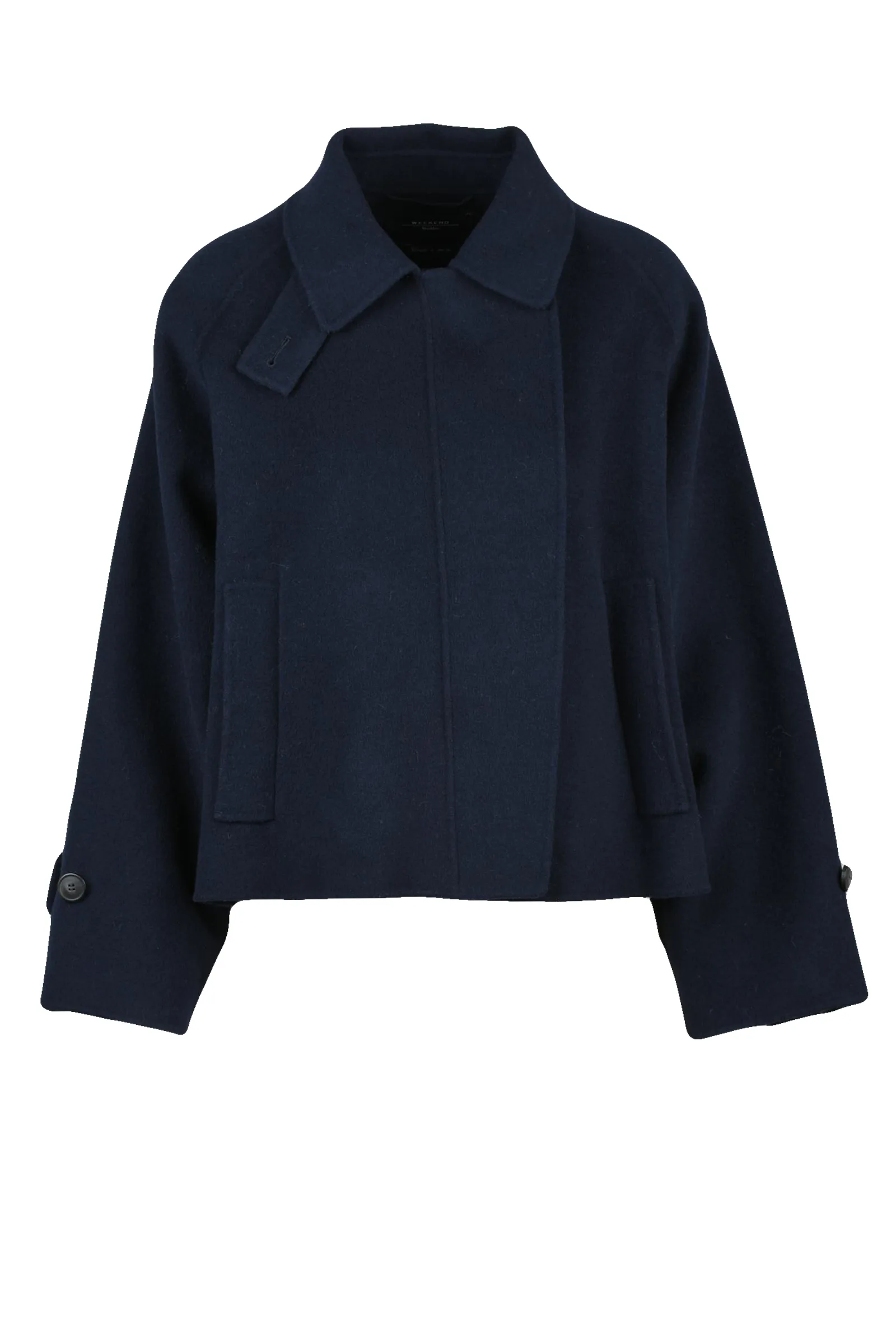 Blaue Jacke