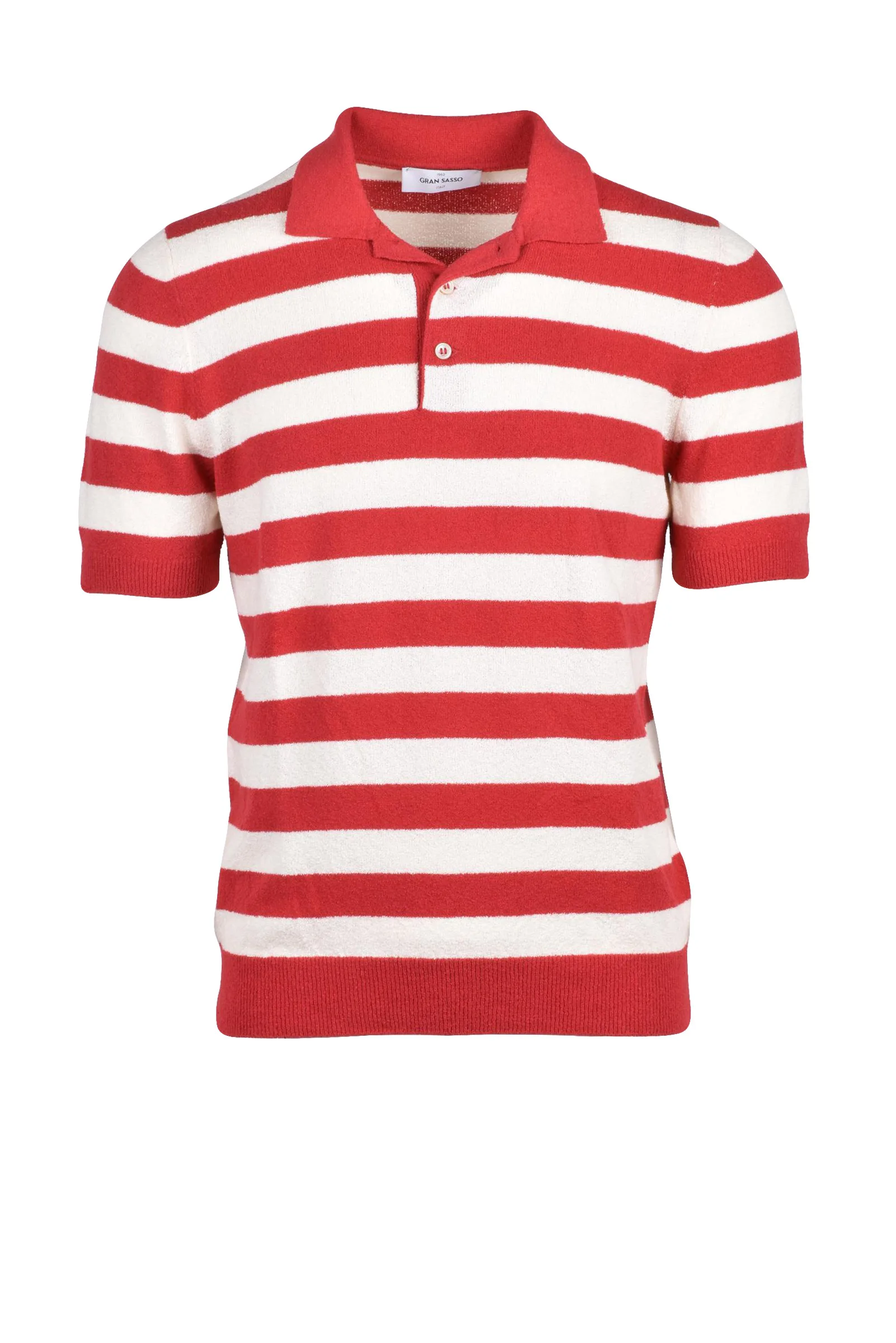 Polo in Spugna Bianco