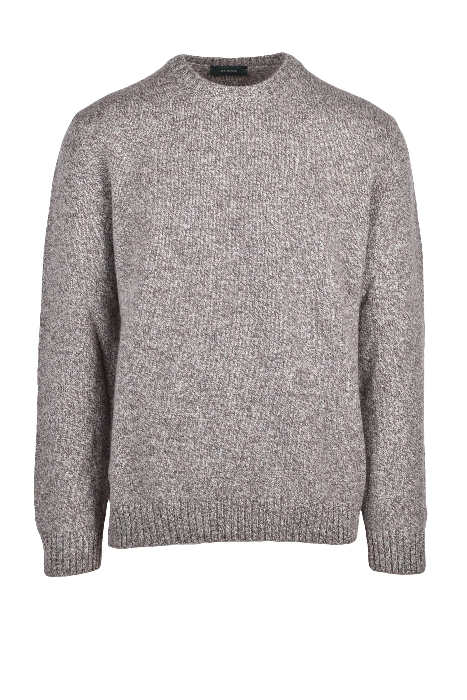 Grauer Pullover
