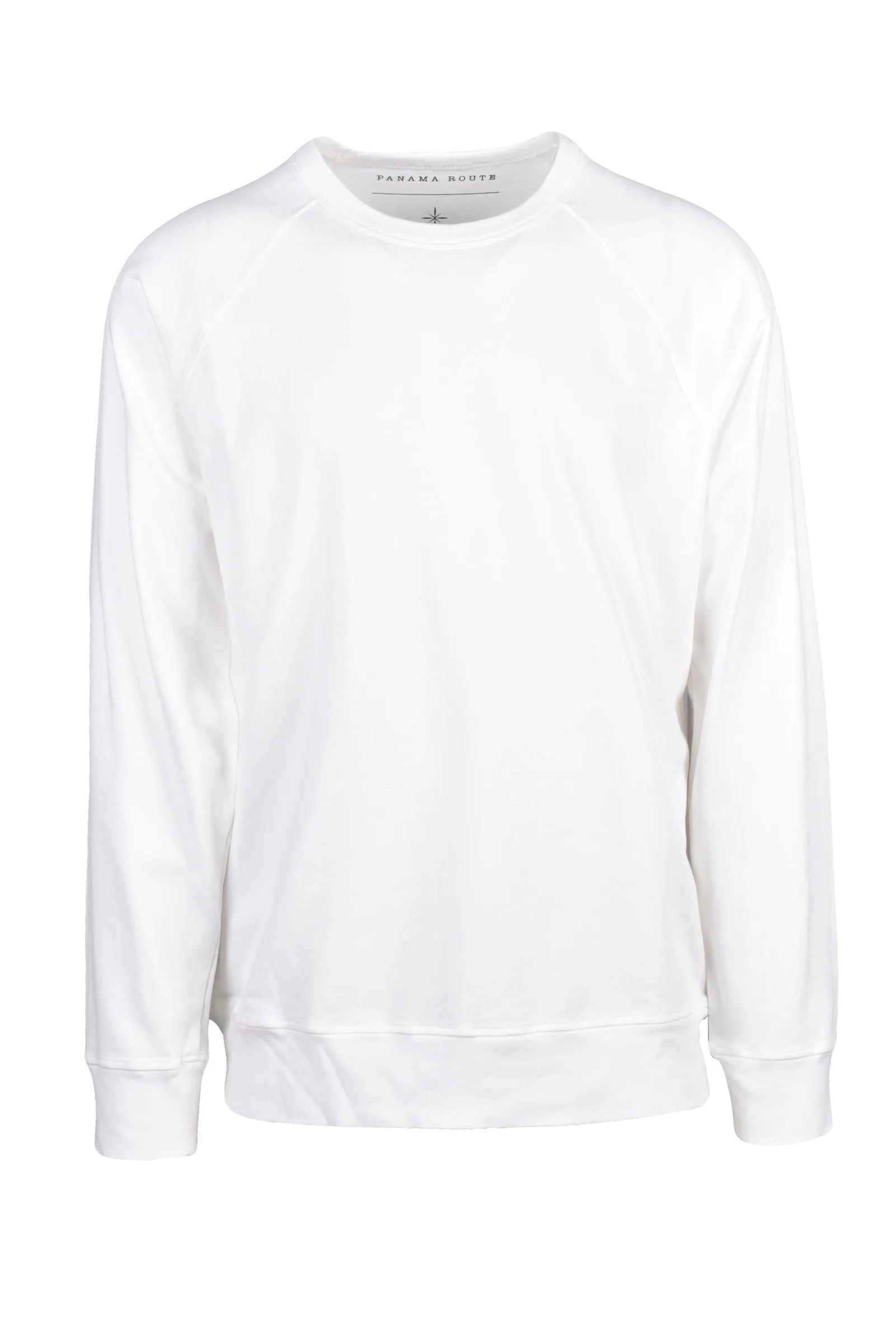 Weißes Sweatshirt