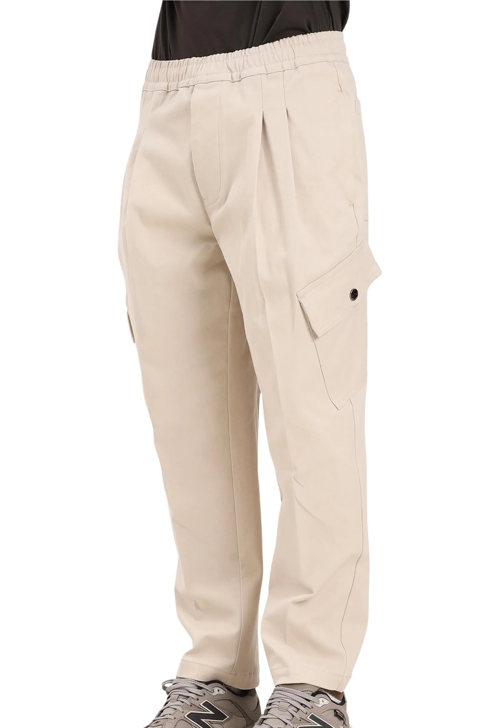 Beige Cargohose