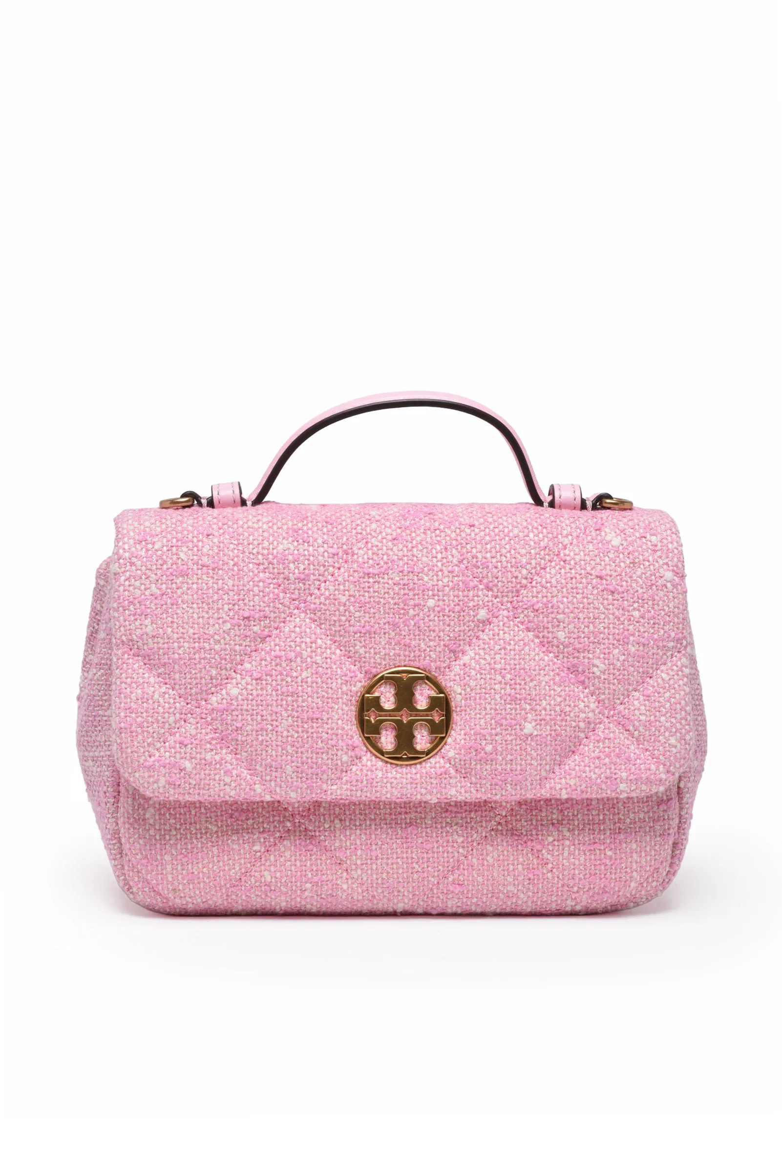 Willa Tweed Mini Bag Rosa