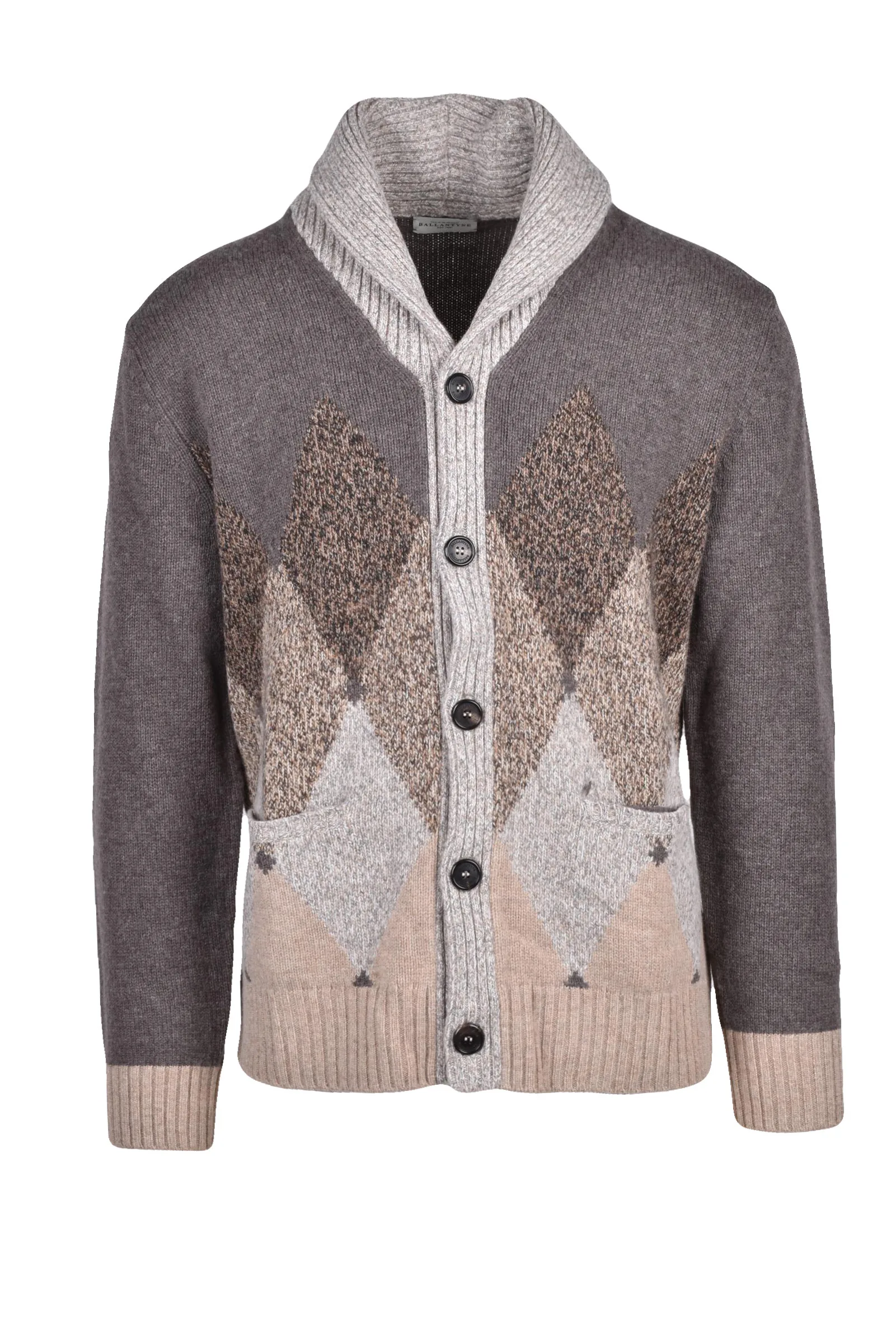 Braune Strickjacke