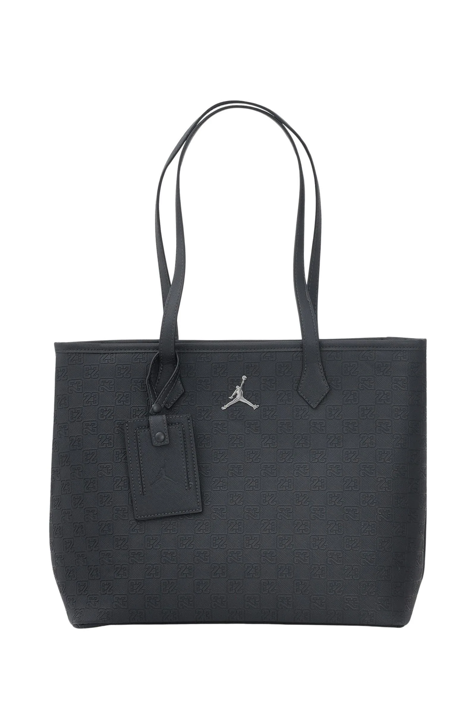 Schwarze Shopper-Tasche