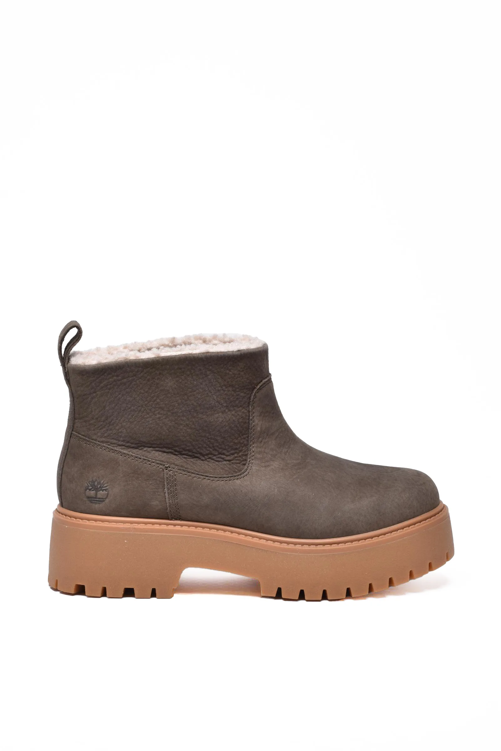 Hellblauer Stiefel