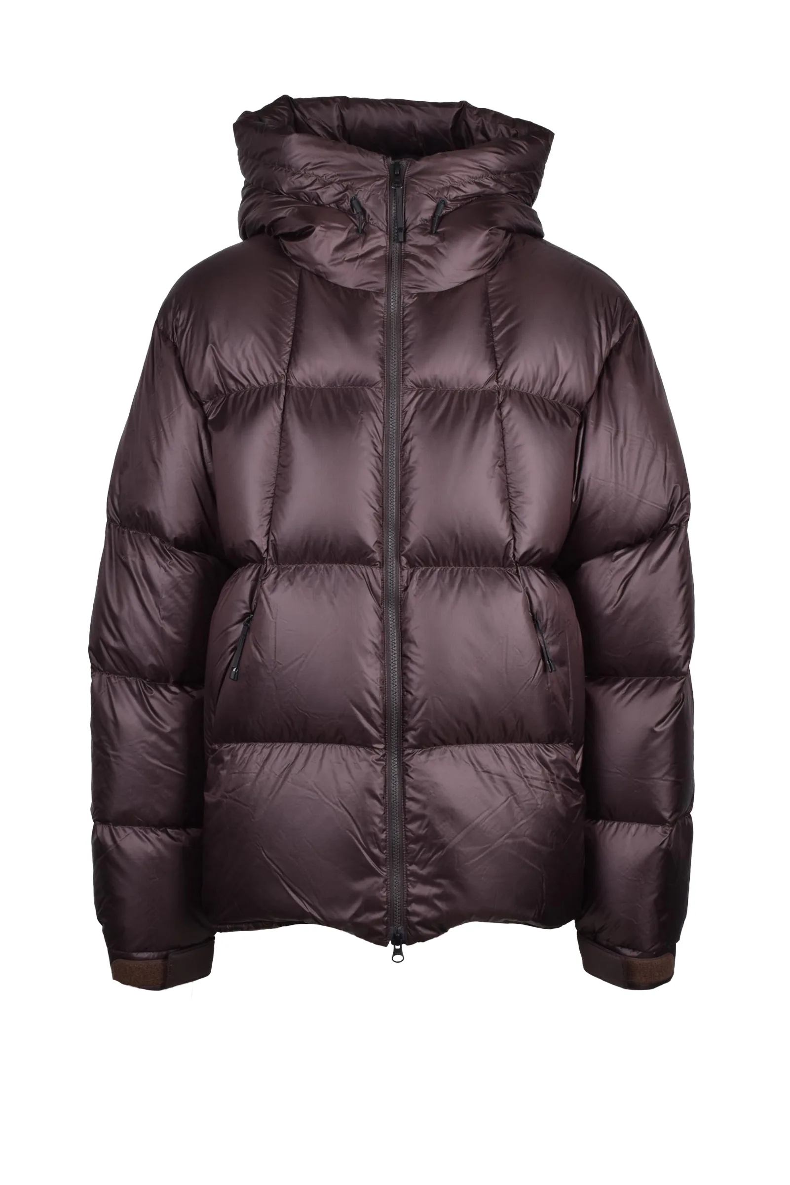 Braune Daunenjacke