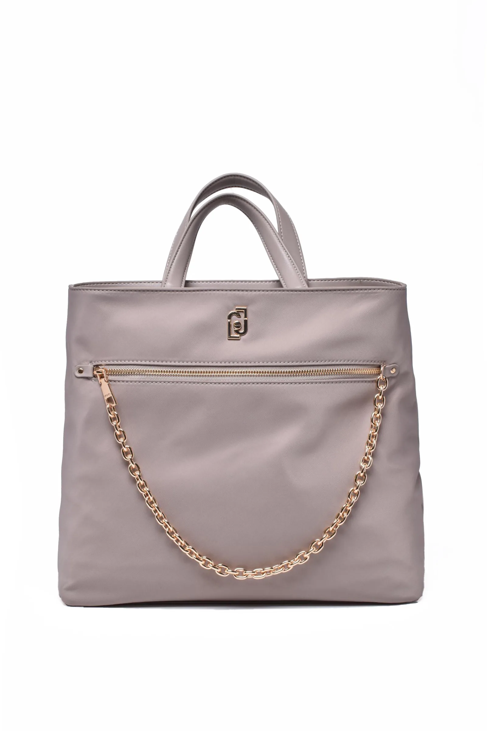 Beige Handtasche