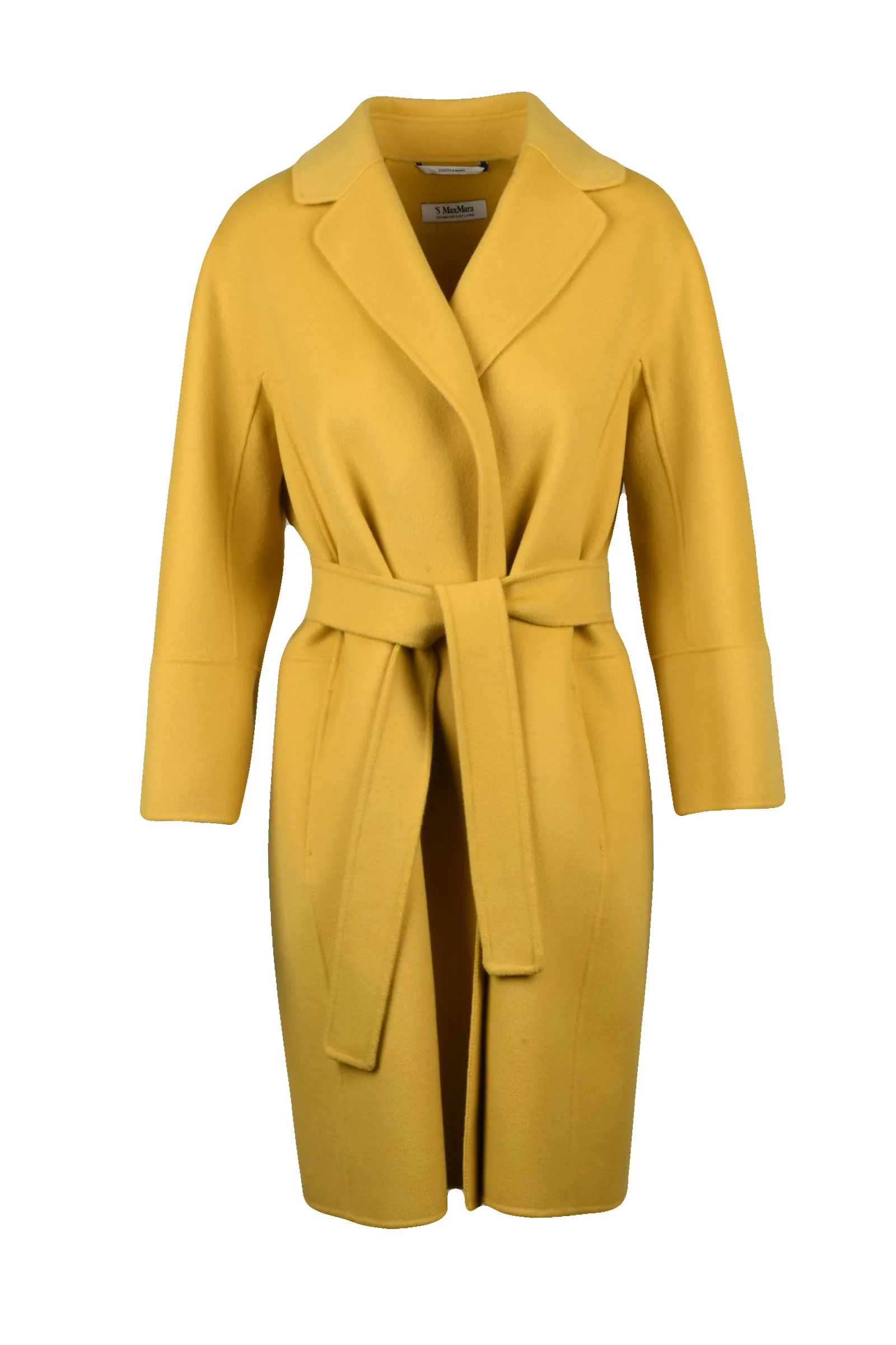 s Max Mara Gelber Mantel