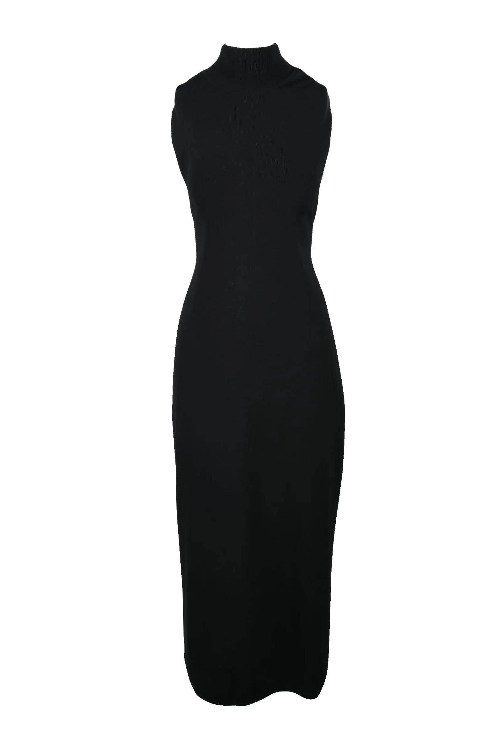 Abito in Maglia Nero