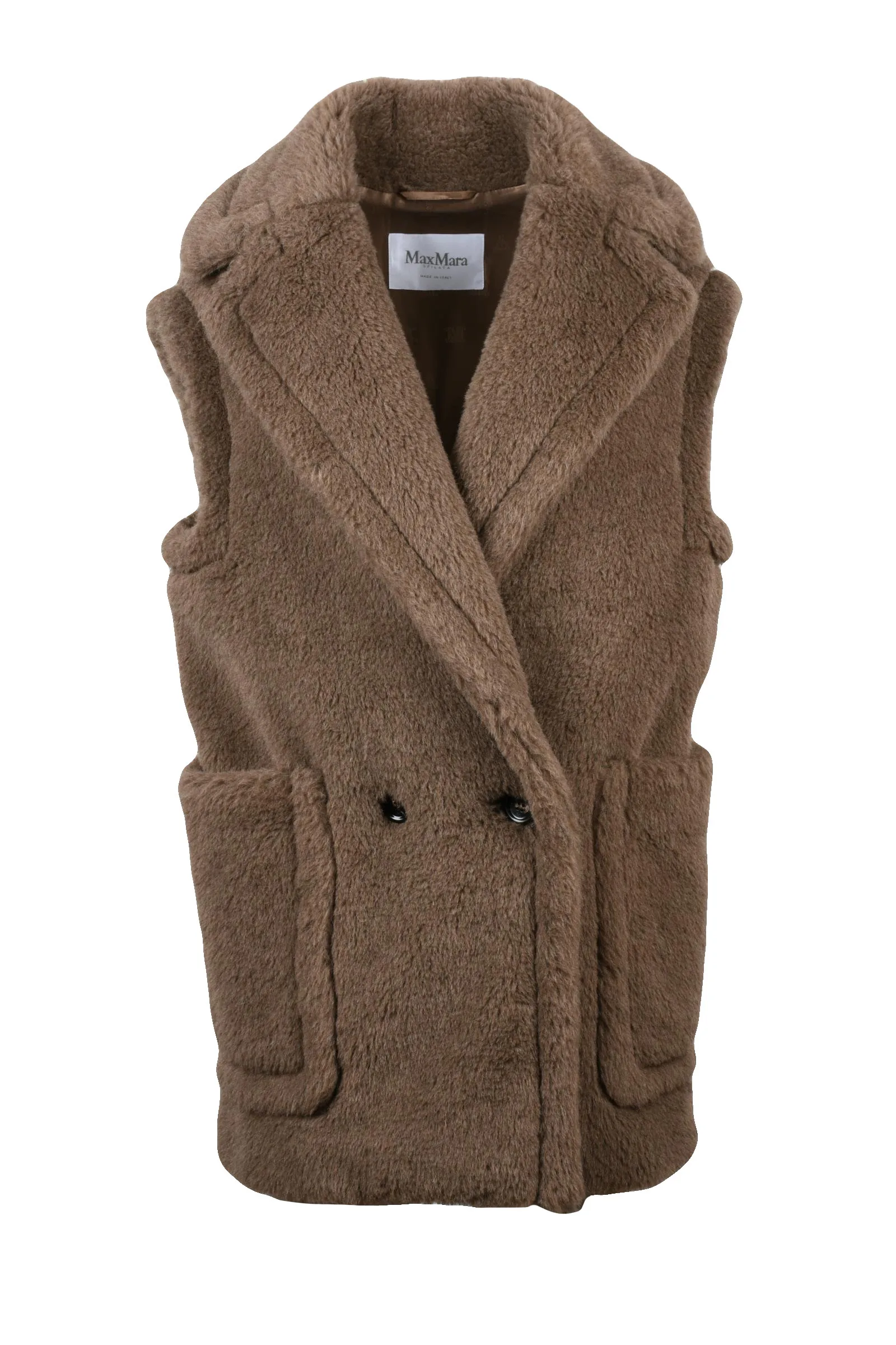 Max Mara Braun ärmellos