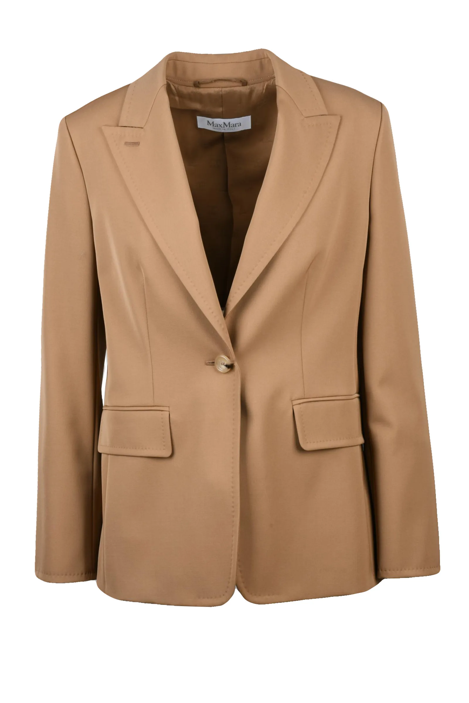 Beige Jacke