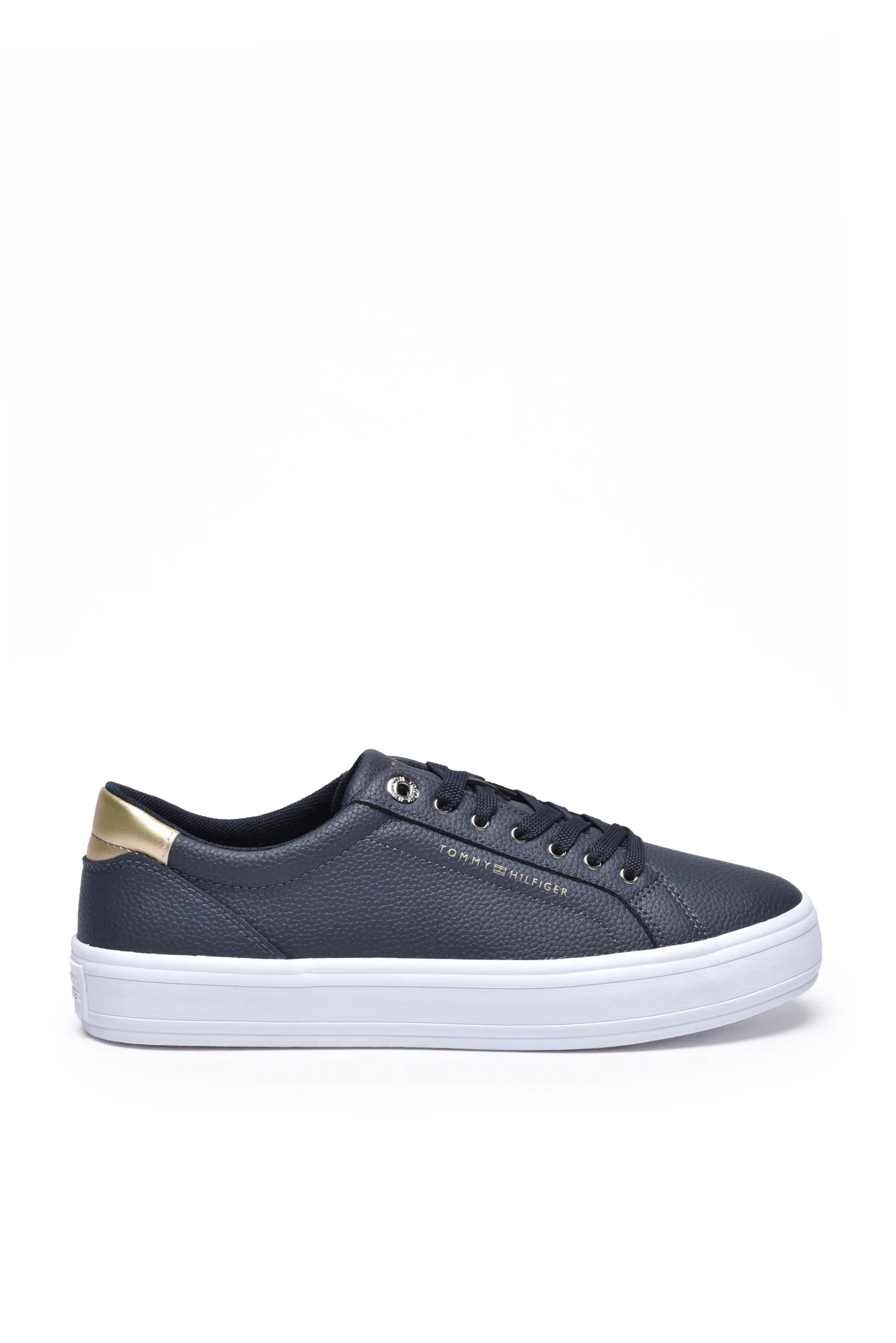 Sneakers Essential Vulc Leather Blu