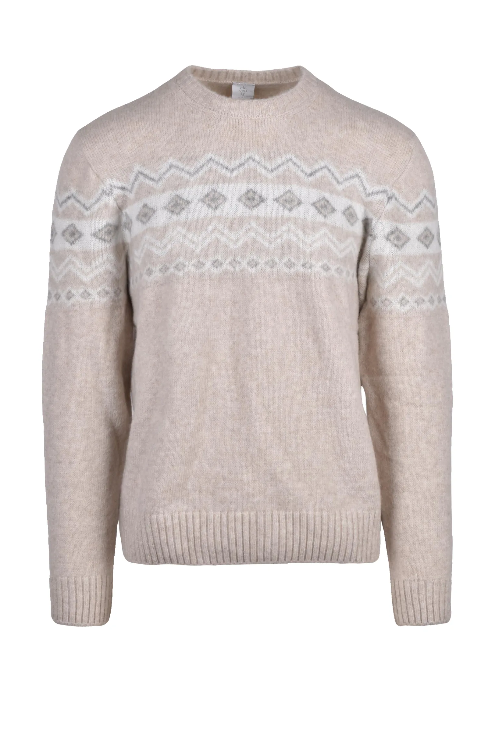 Beigefarbener Pullover
