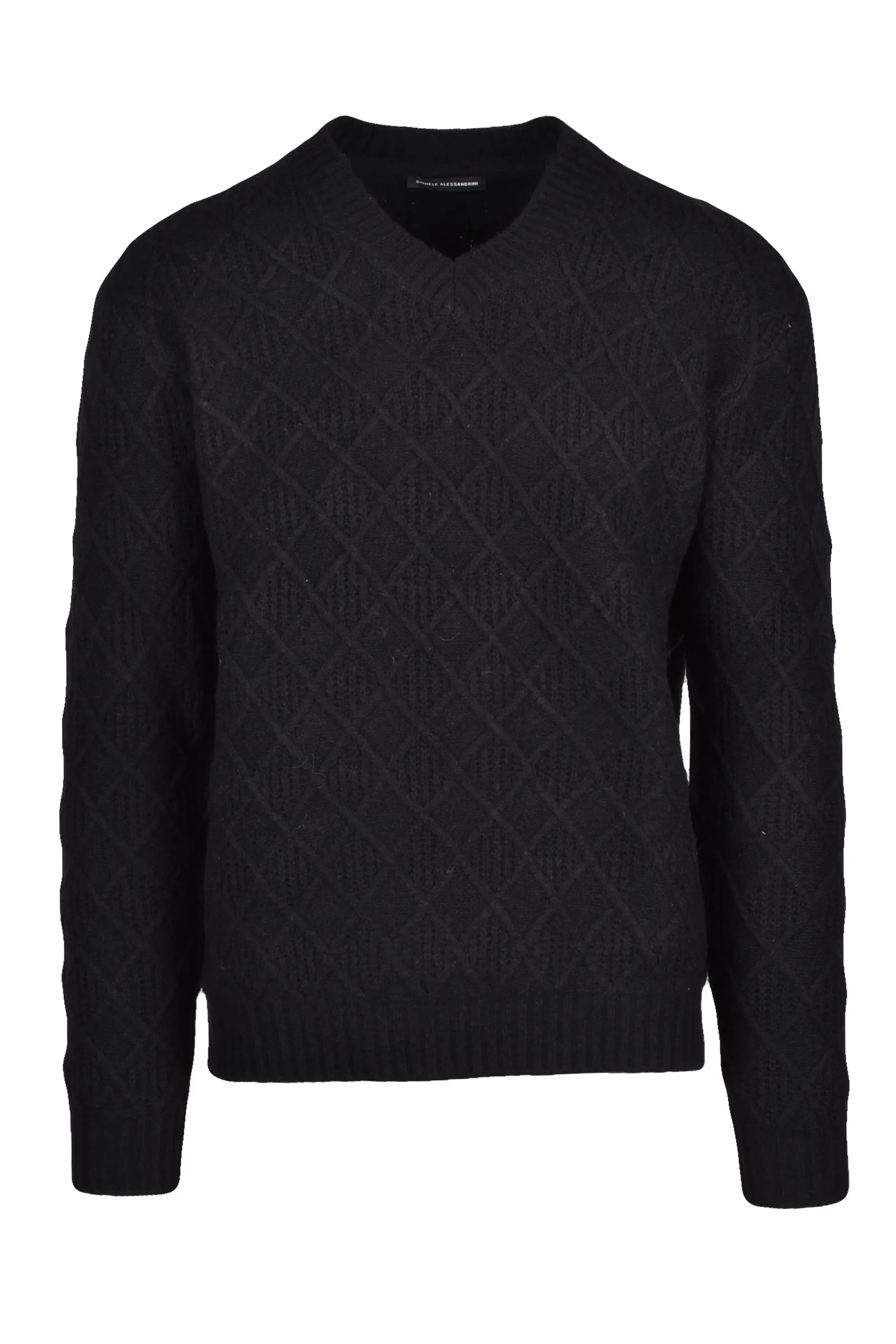 Schwarzer Pullover