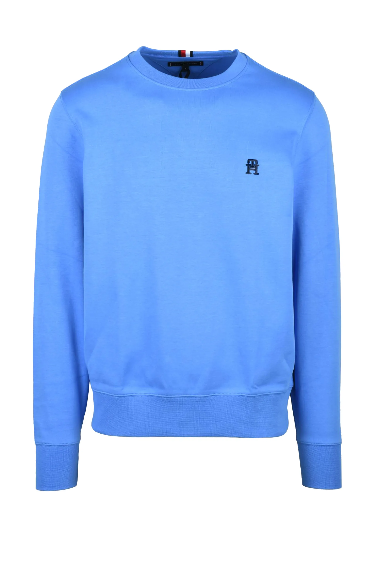 Felpa Girocollo Azzurro