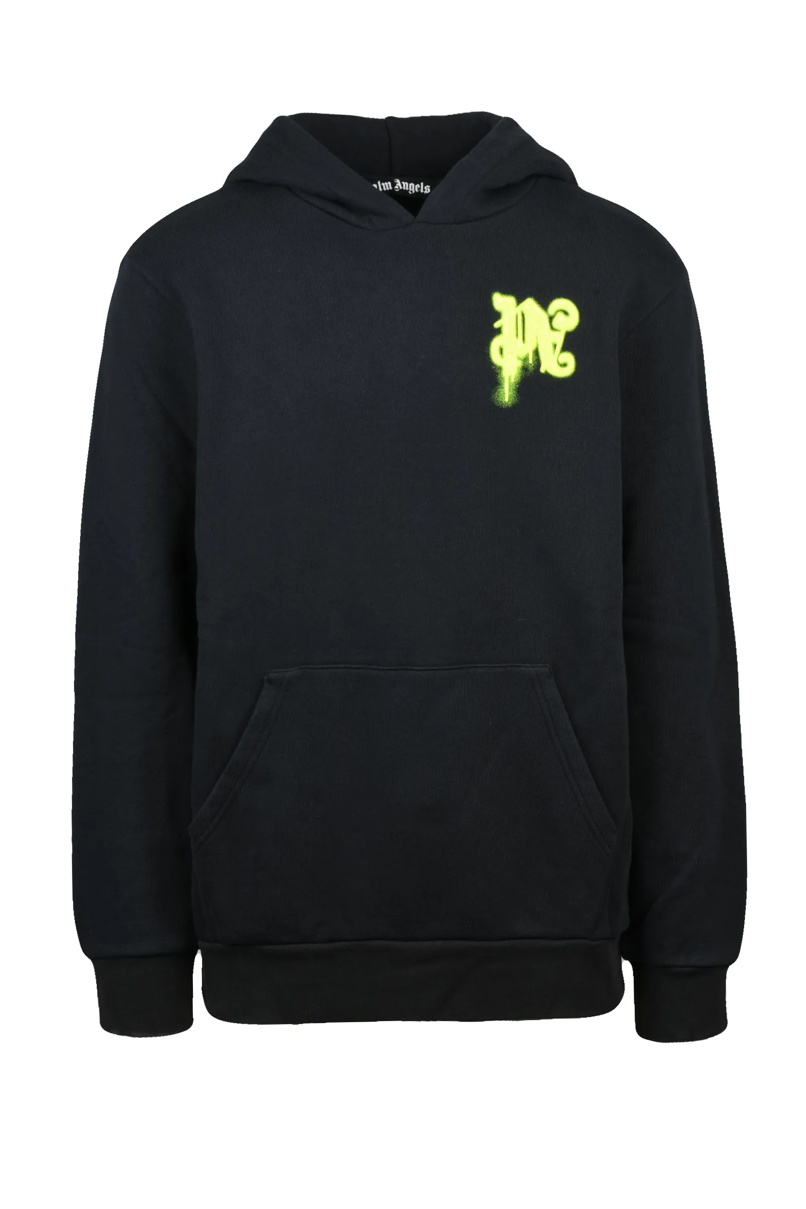Schwarzer Kapuzenpullover