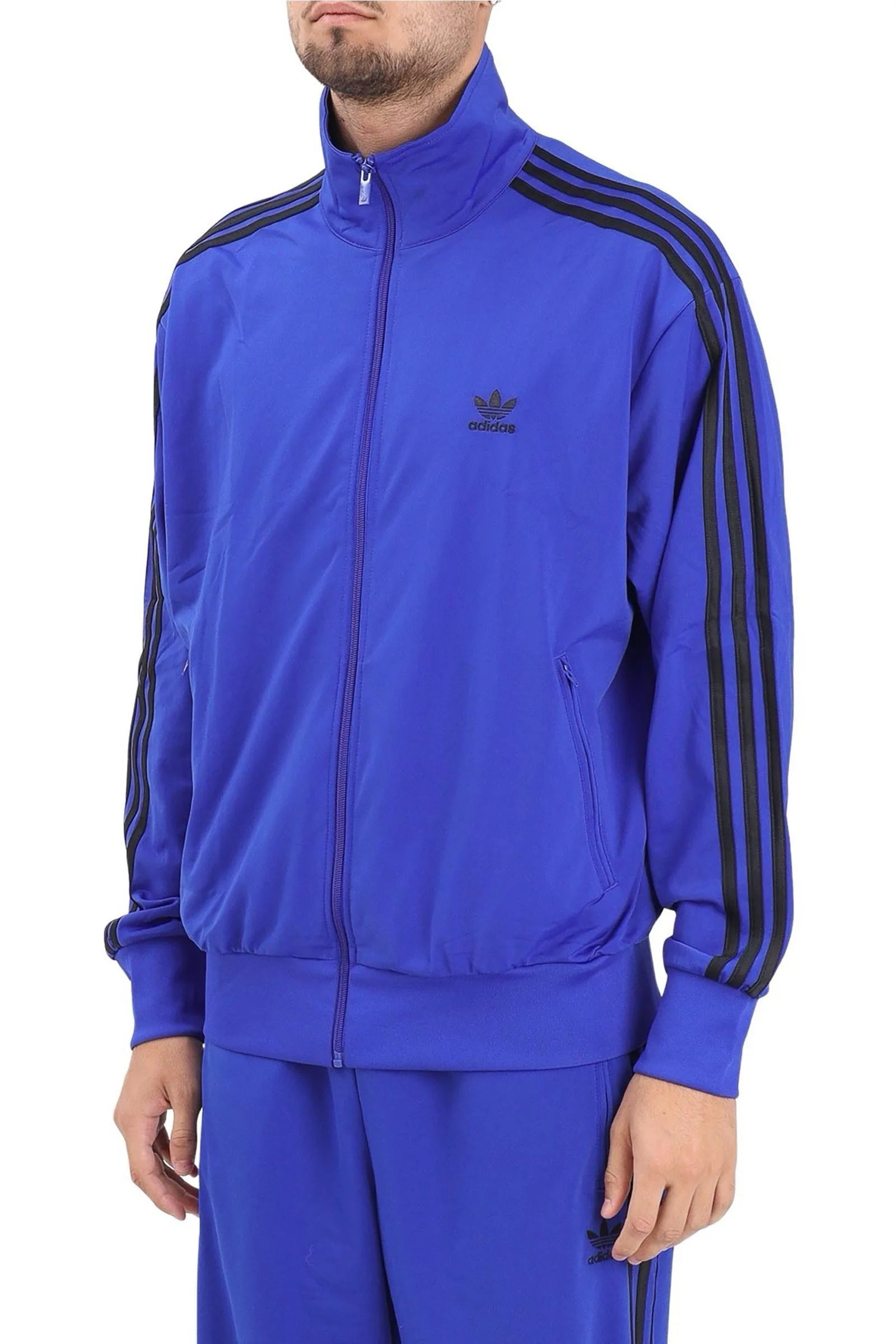 Sweat Zippé Bleu Clair