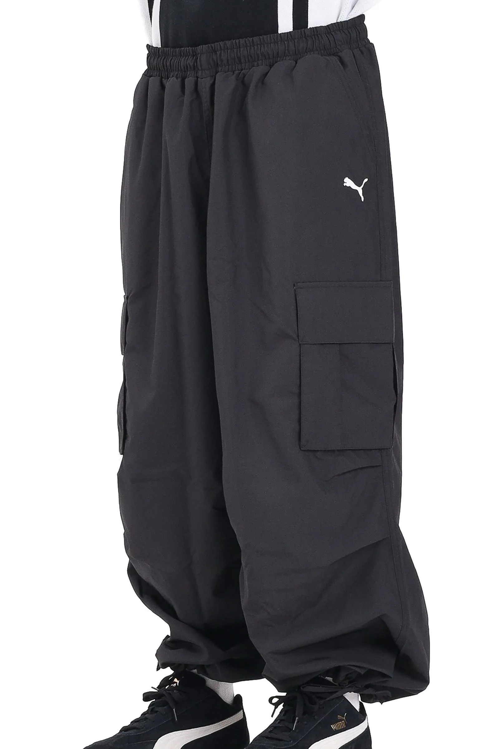 Pantaloni Tuta Cargo Nero