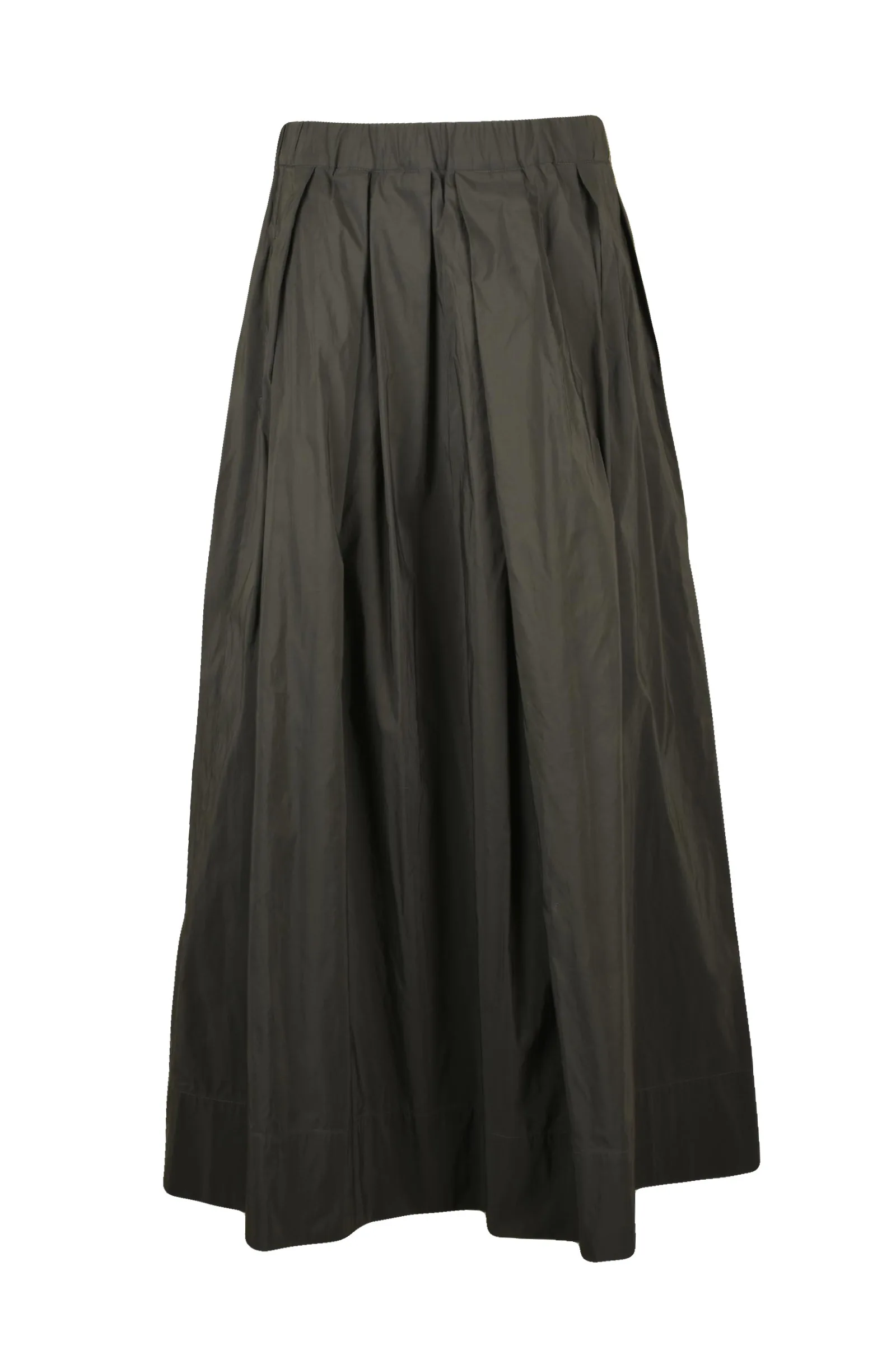 s Max Mara Langer grüner Rock