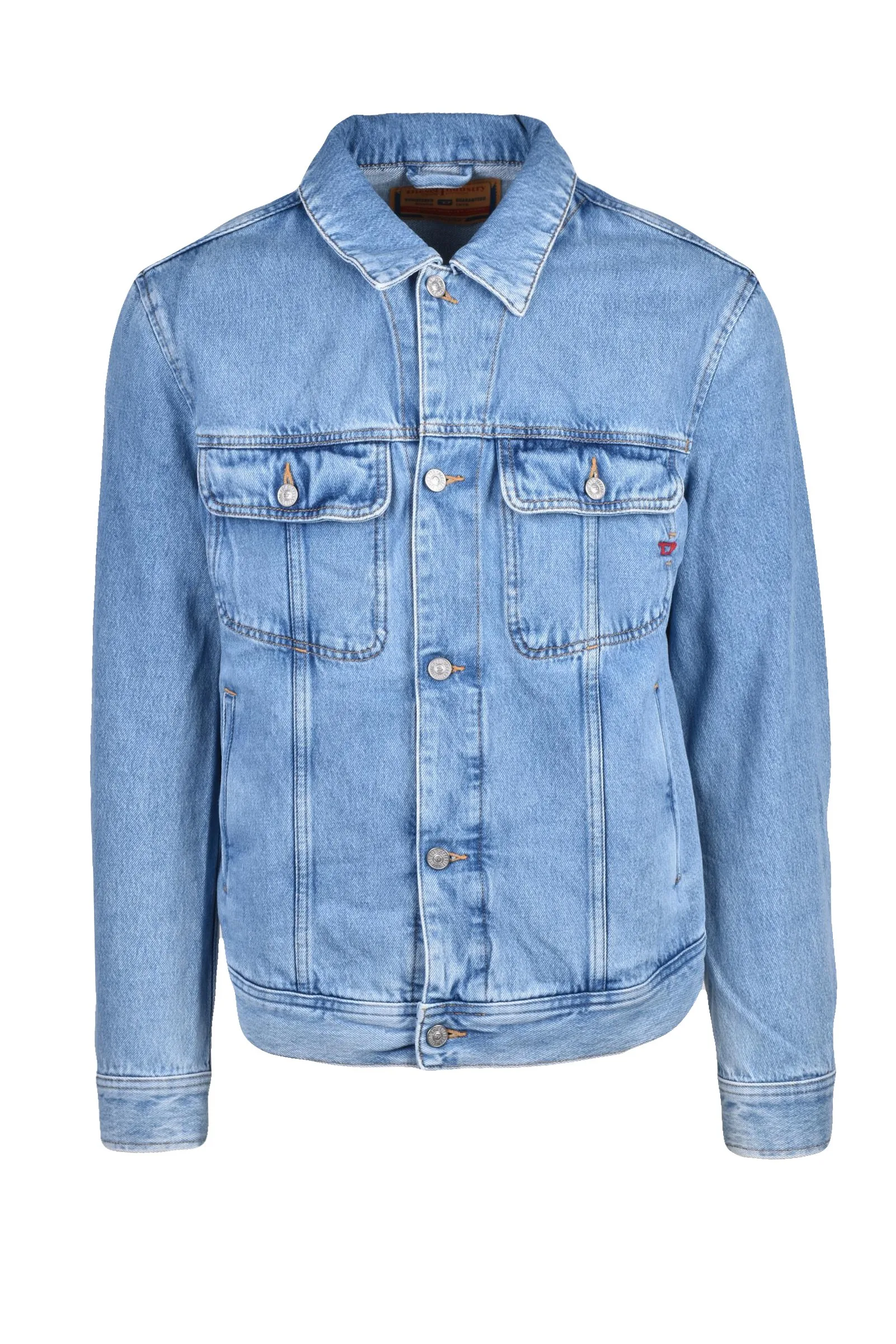 Giubbotto Denim Azzurro