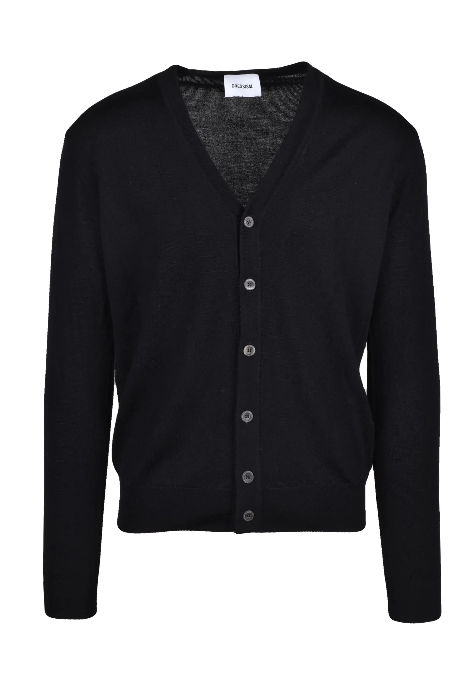 Dressism Schwarze Strickjacke
