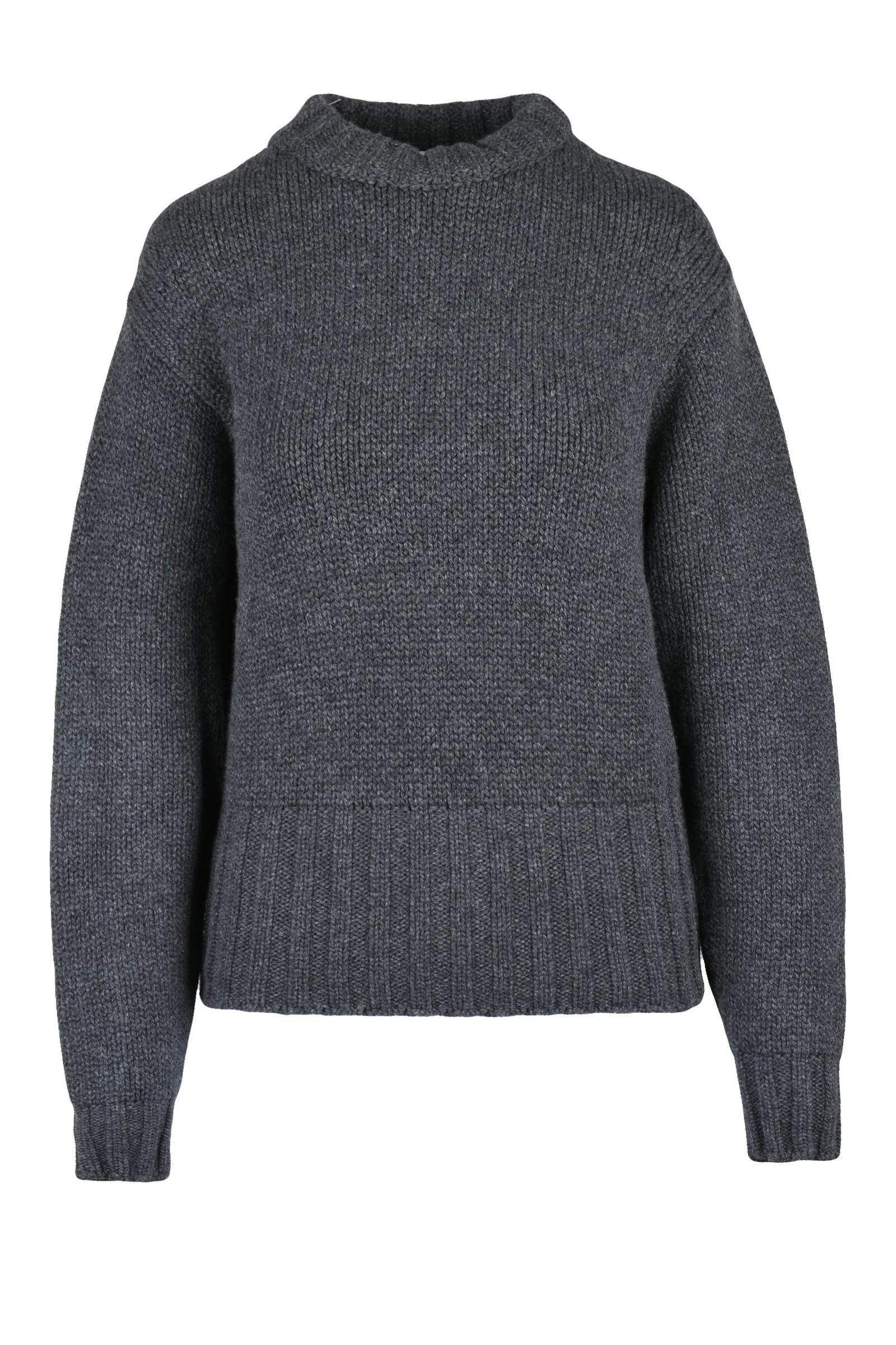 Maglione Girocollo Grigio