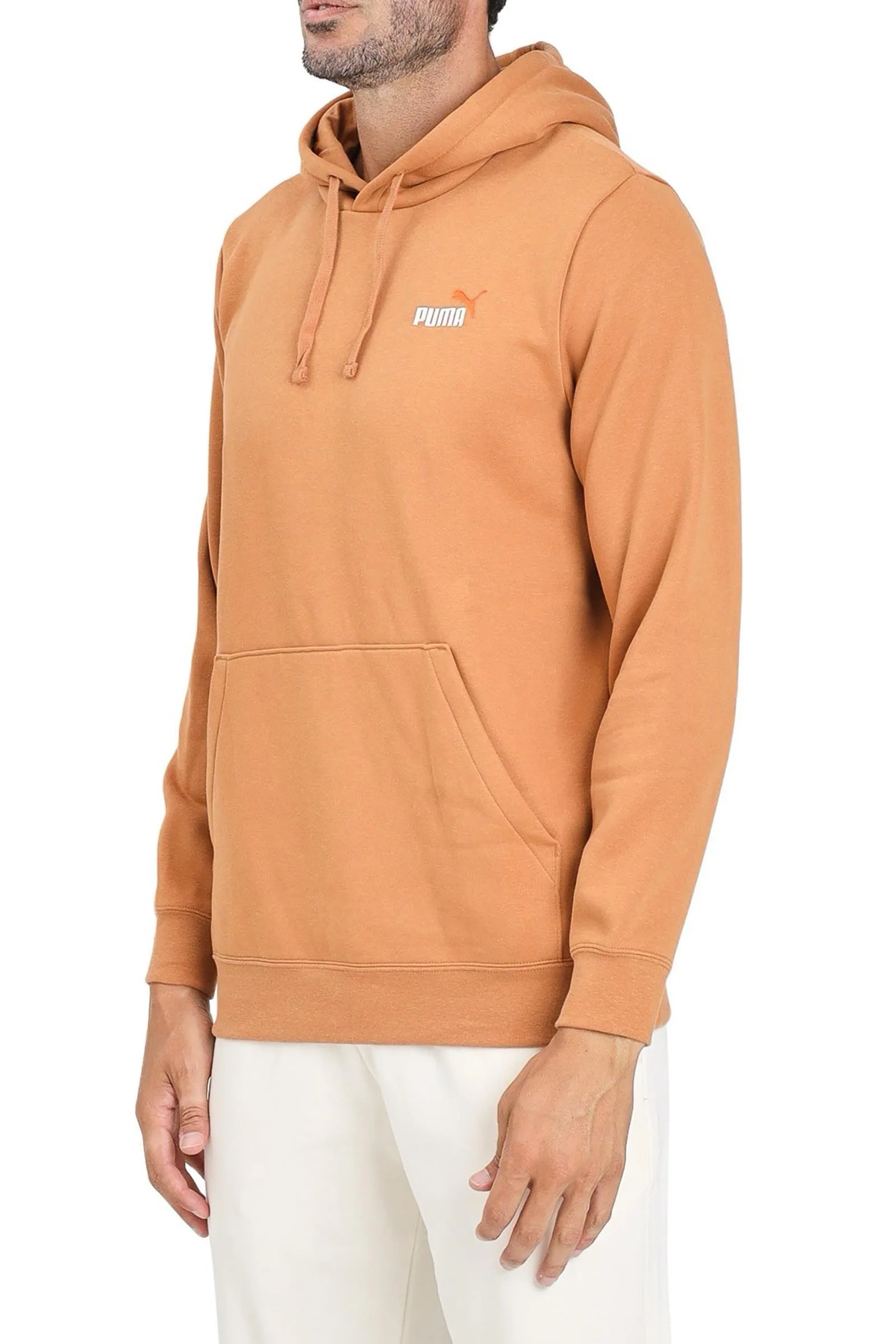Sweat à capuche marron