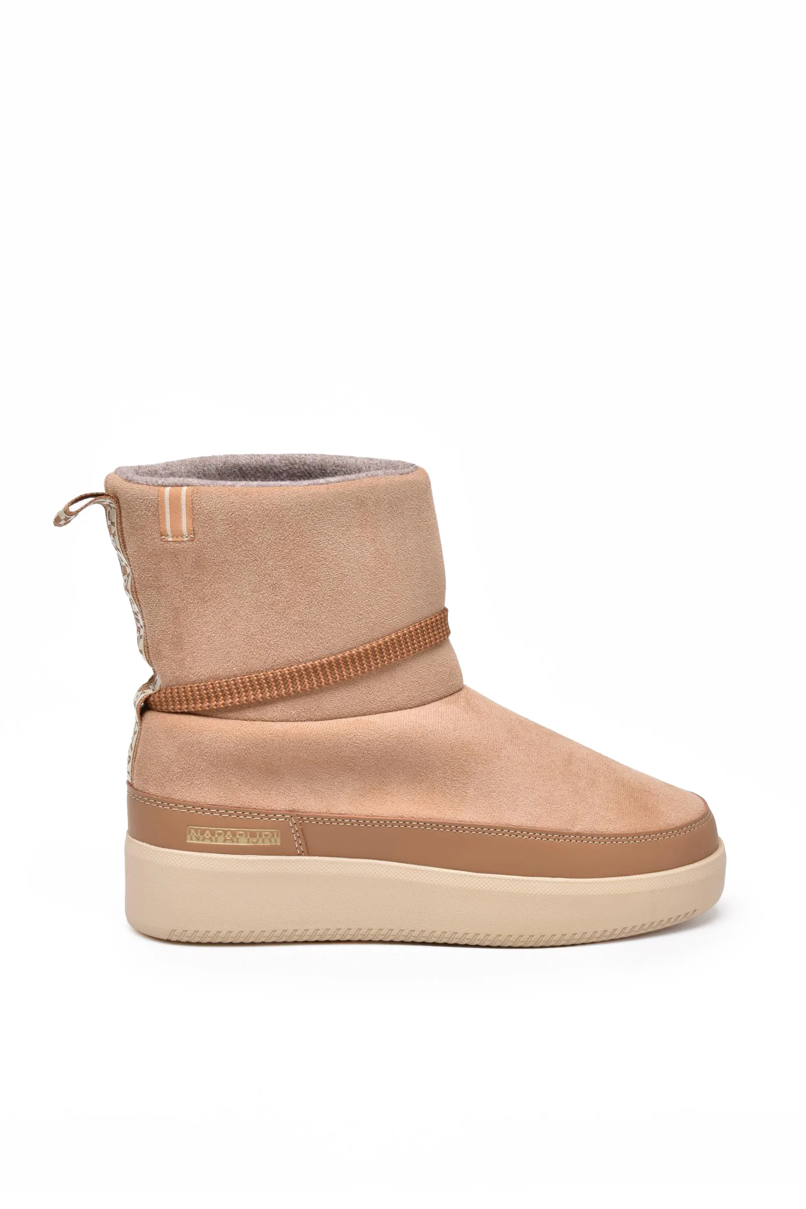 Beiger Stiefel