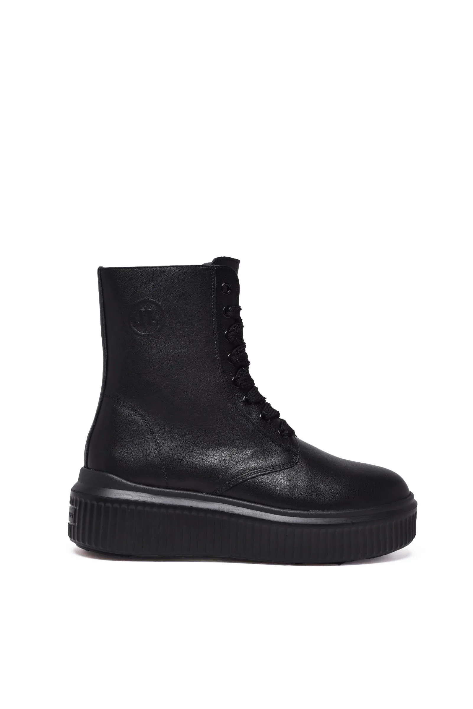 Schwarze Stiefeletten