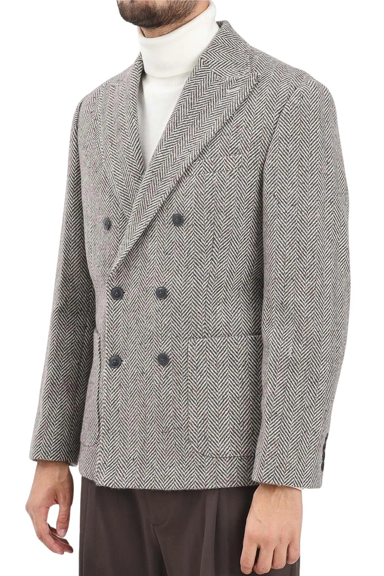 Braune Jacke
