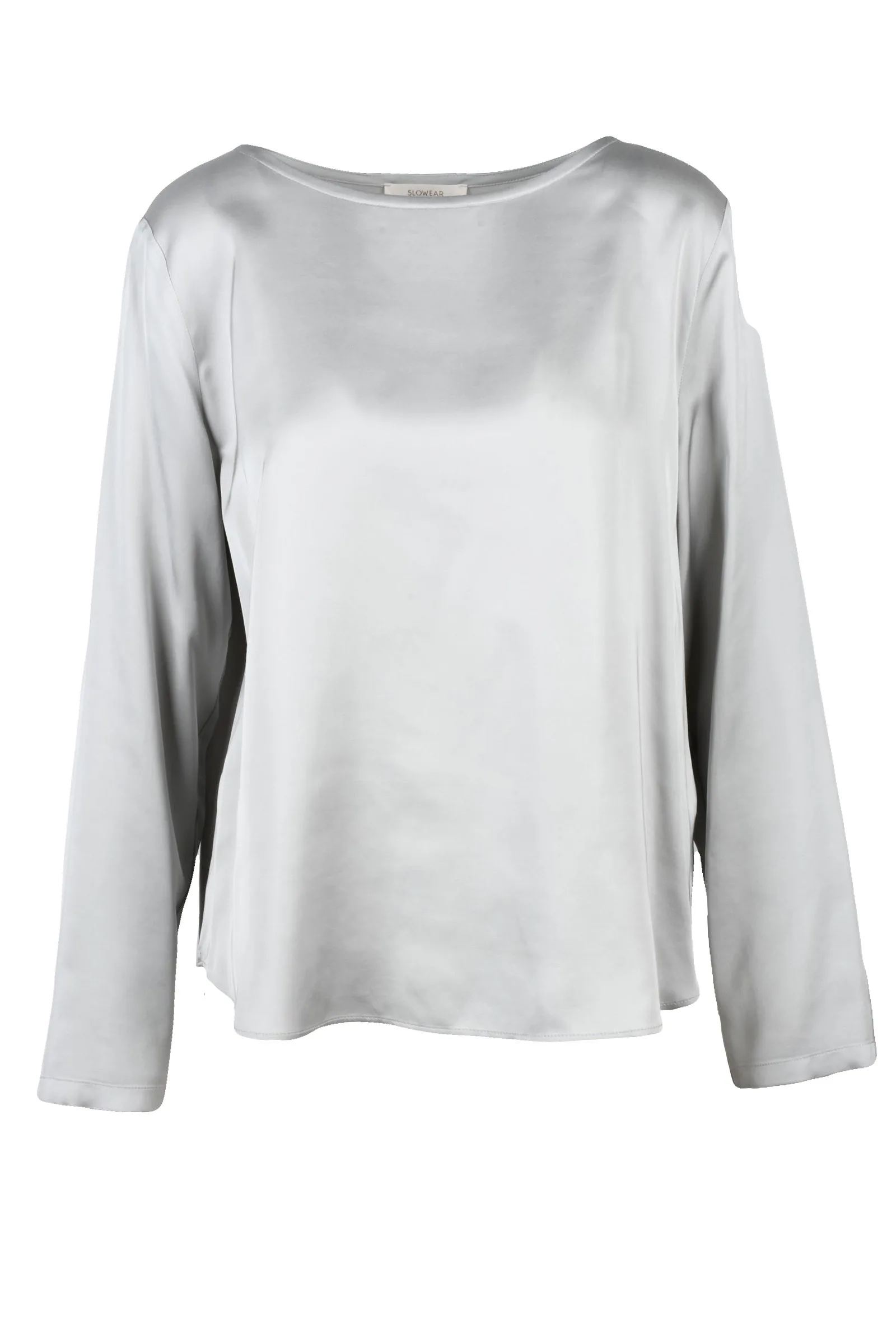 Graue Bluse