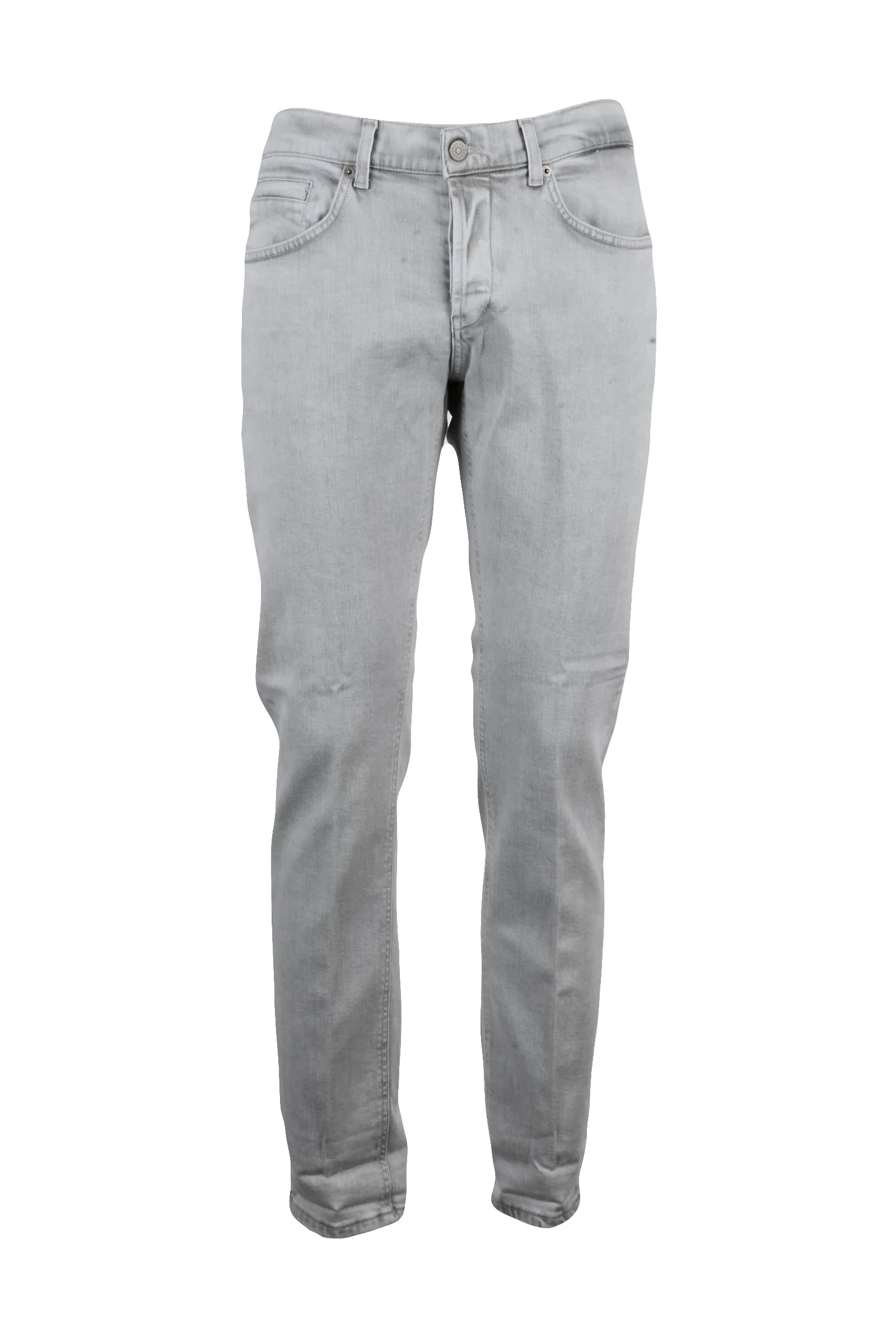 Graue Jeans