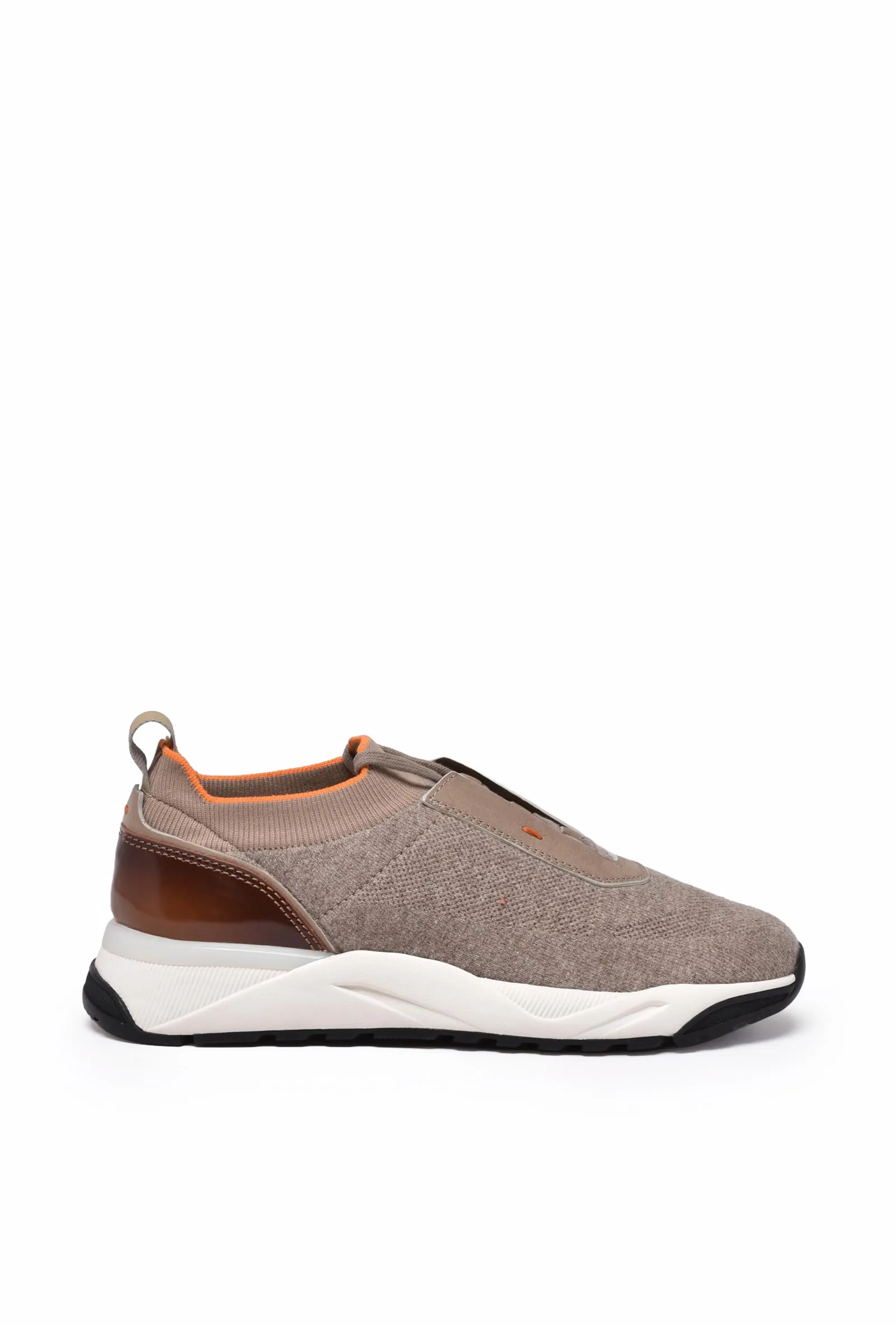 Beige Turnschuhe