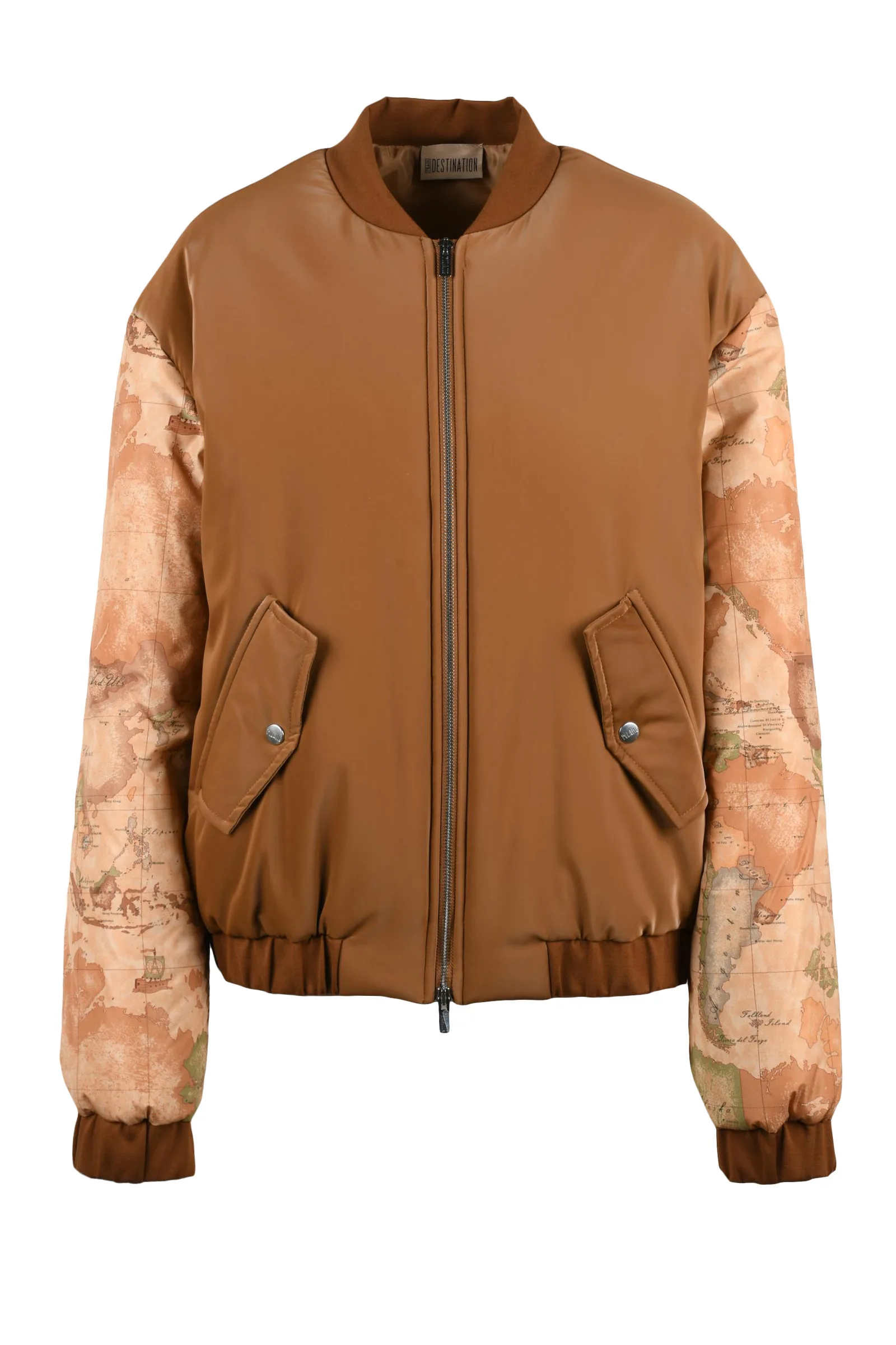 Braune Bomberjacke