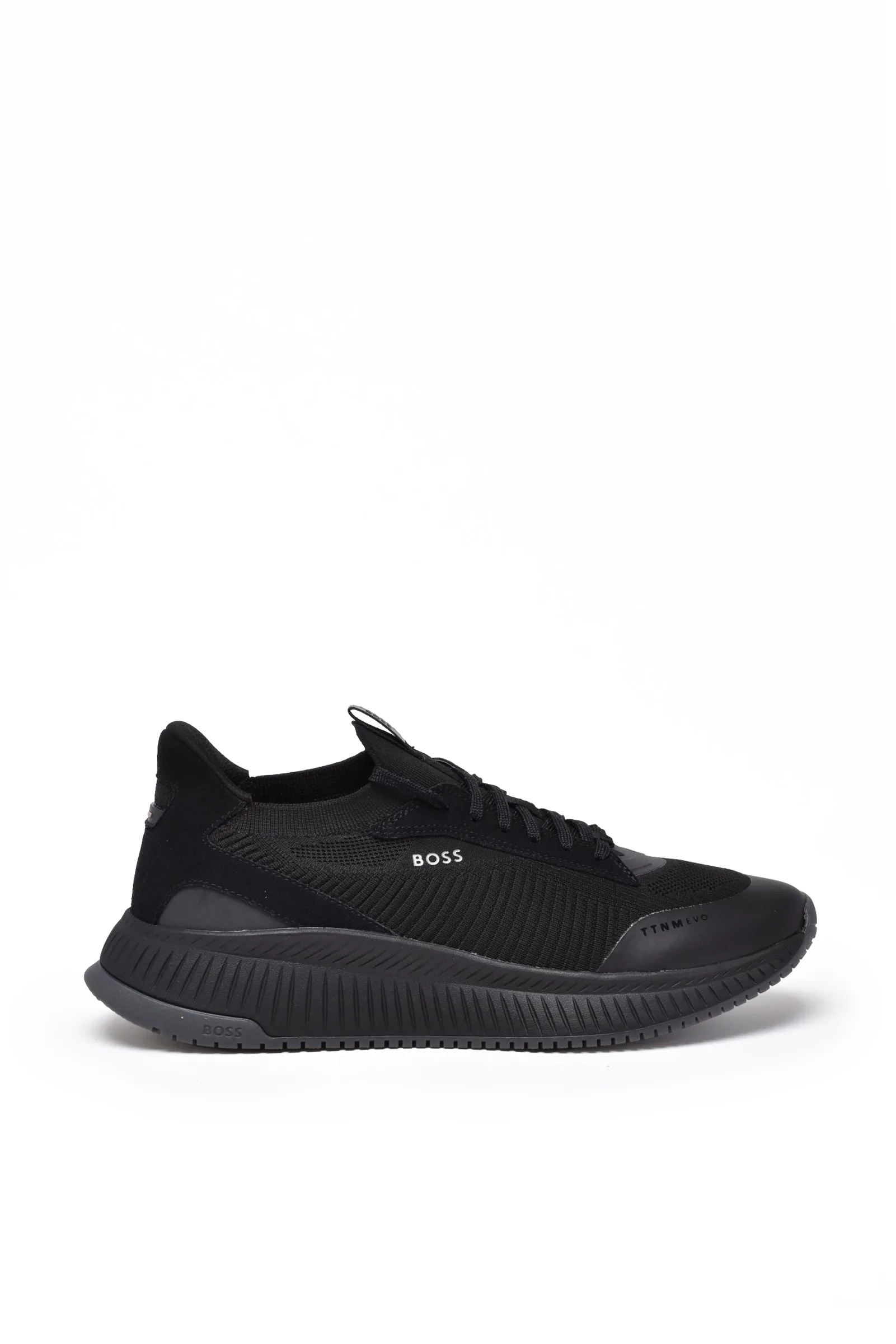 Schwarze Turnschuhe