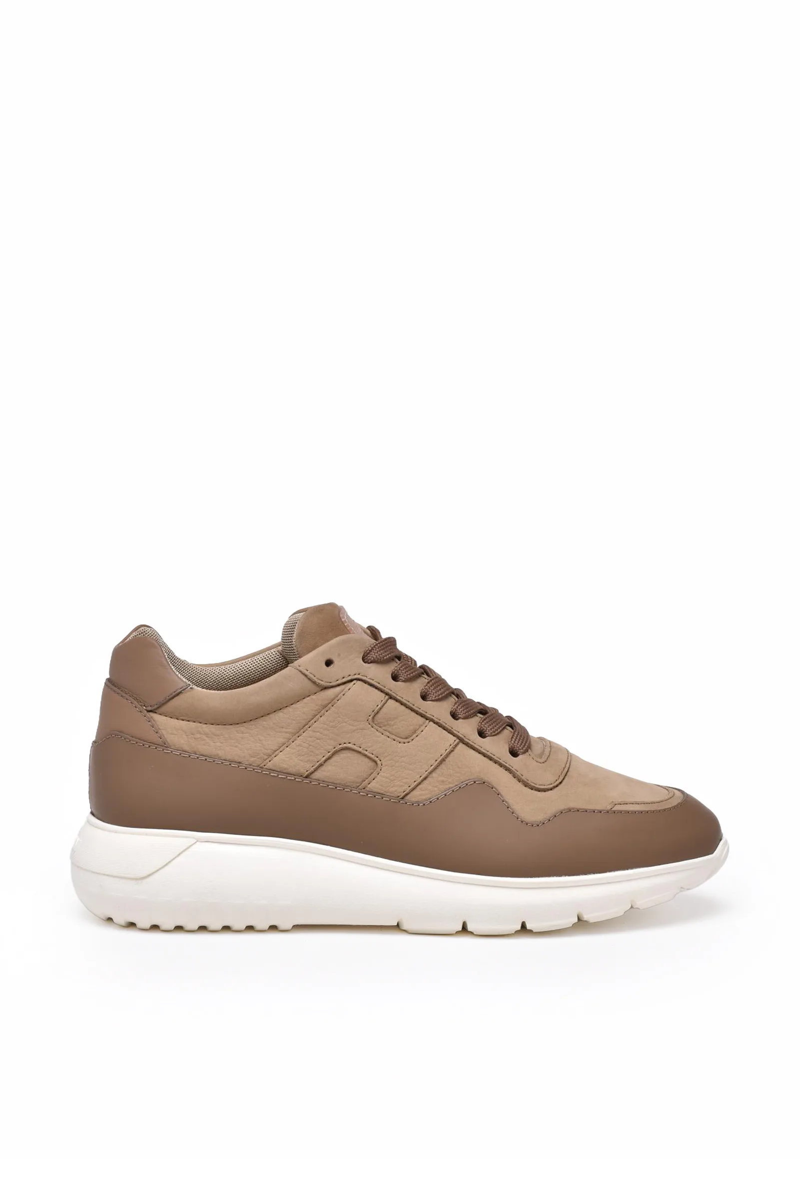 Beige Turnschuhe