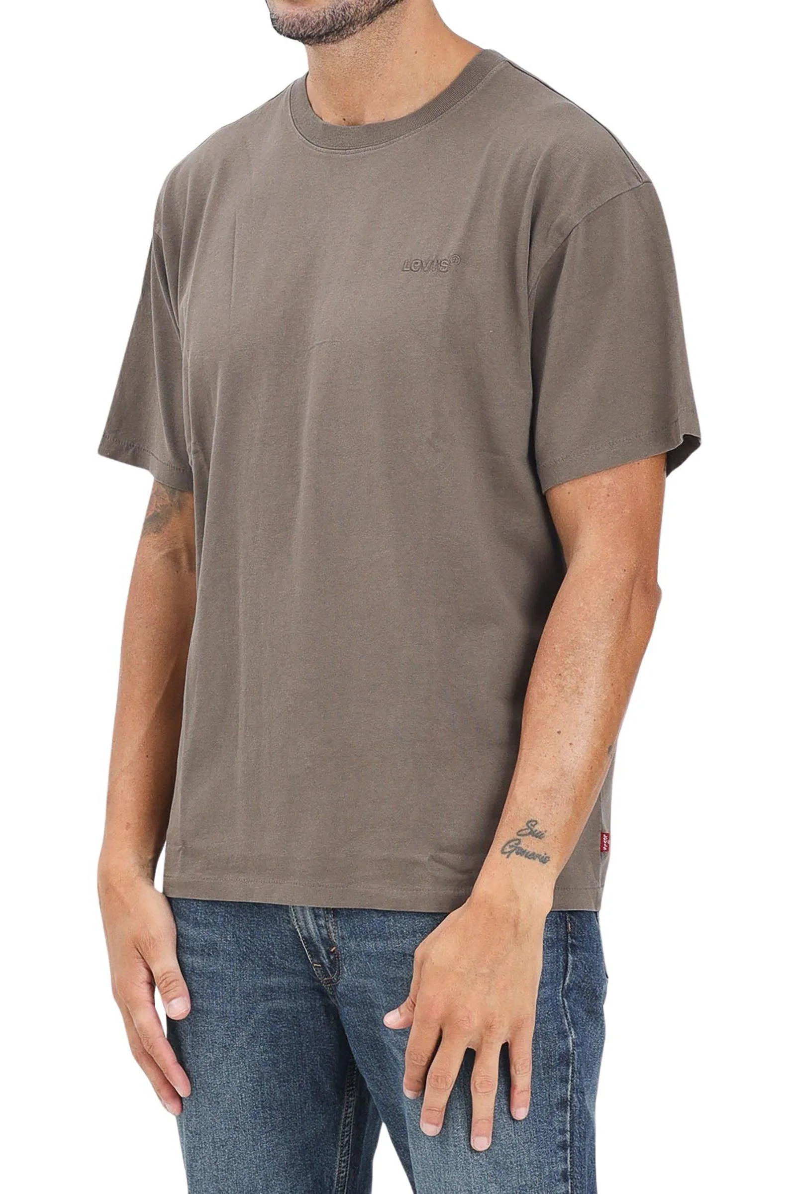 Beigefarbenes T-Shirt